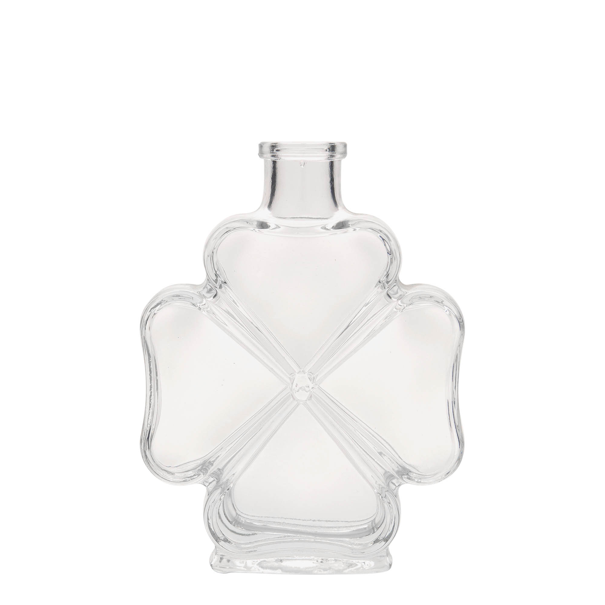 200 ml glasflaska 'Kleeblatt', öppning: kork 200 ml glasflaska 'Kleeblatt', öppning: kork