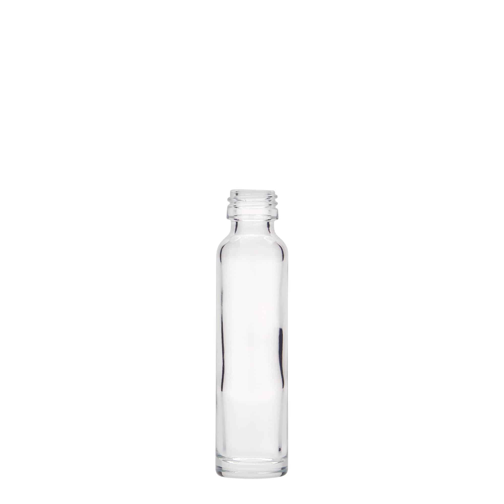 20 ml kolvflaska, glas, öppning: PP 18