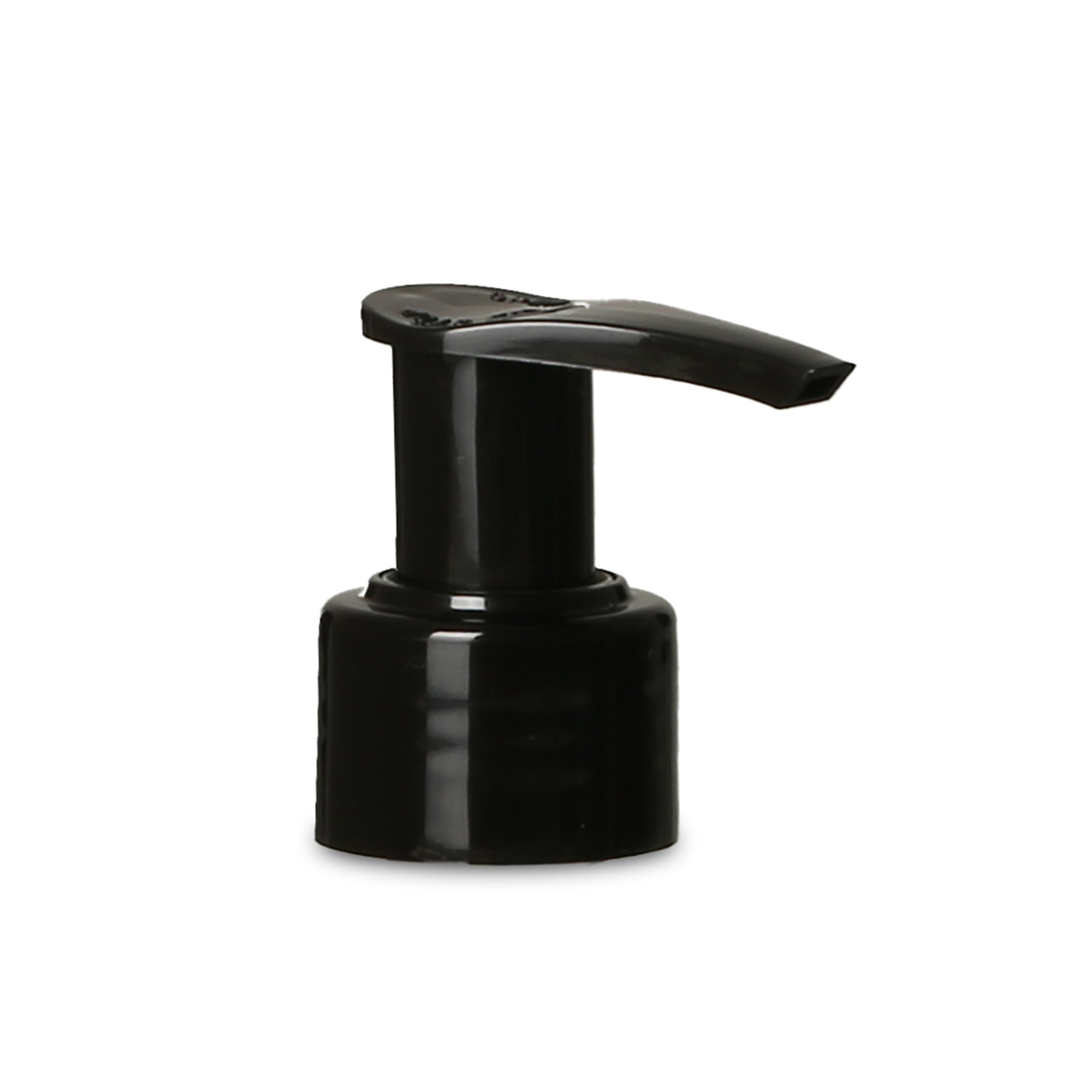 Skruvlock dispenserpump, PP-plast, svart, för mynning: PP 28 Skruvlock dispenserpump, PP-plast, svart, för mynning: PP 28