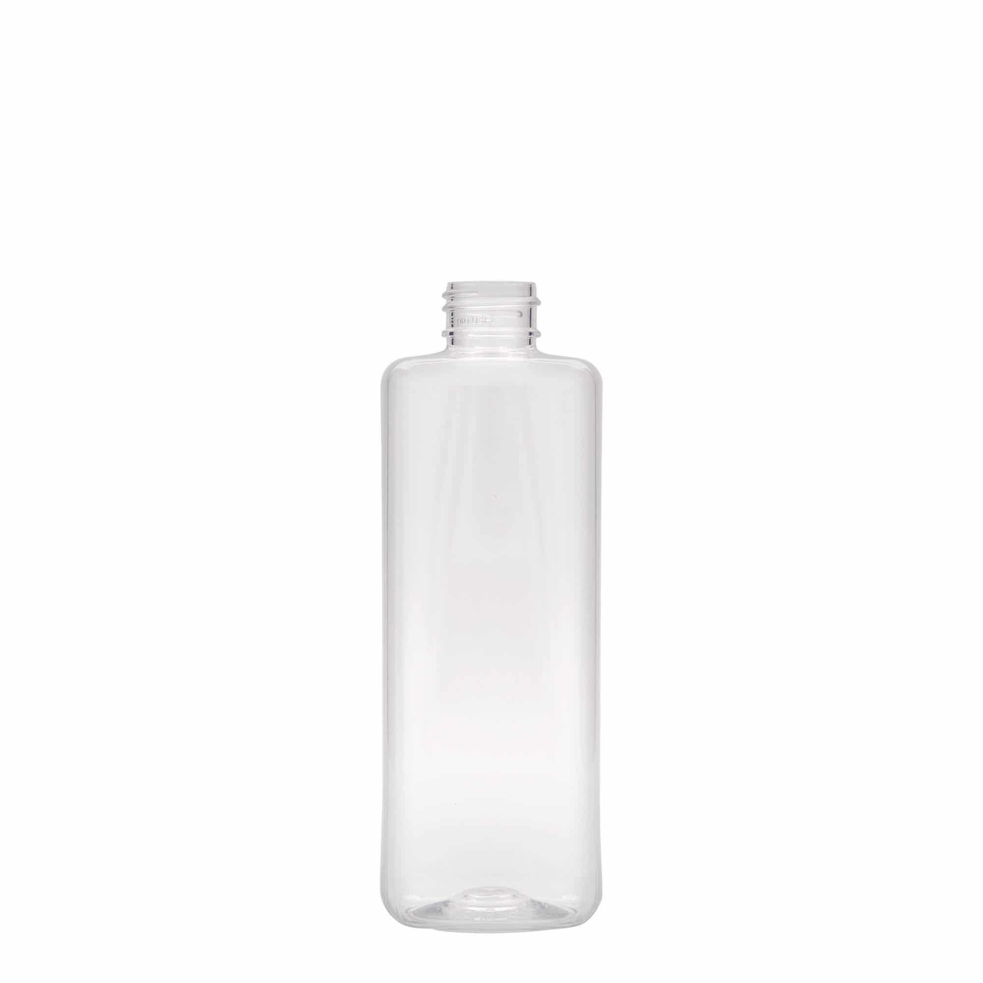 300 ml PET-flaska 'Karl', kvadratisk, plast, mynning: GPI 24/410 300 ml PET-flaska 'Karl', kvadratisk, plast, mynning: GPI 24/410
