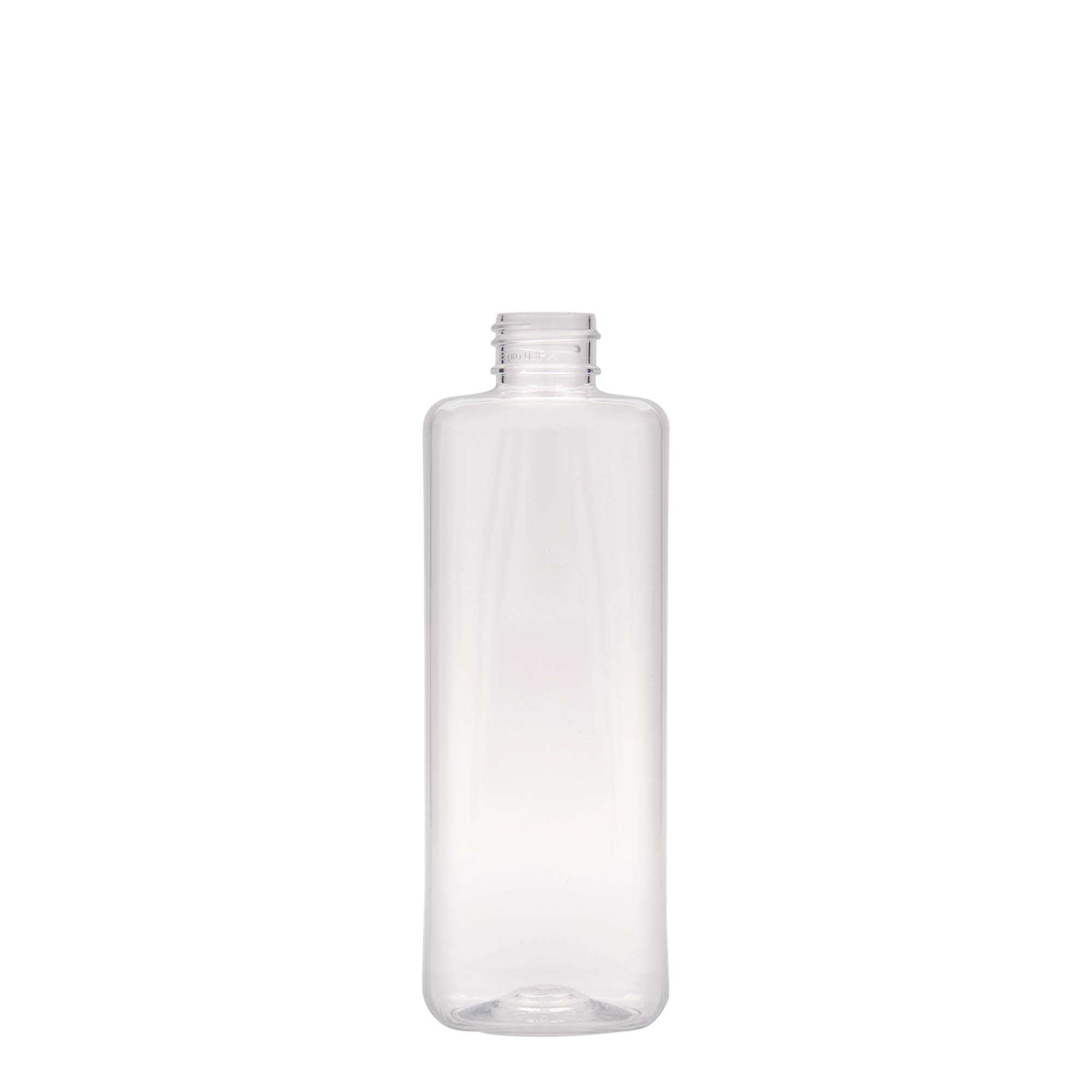 300 ml PET-flaska 'Karl', fyrkantig, plast, mynning: 24/410 300 ml PET-flaska 'Karl', fyrkantig, plast, mynning: 24/410