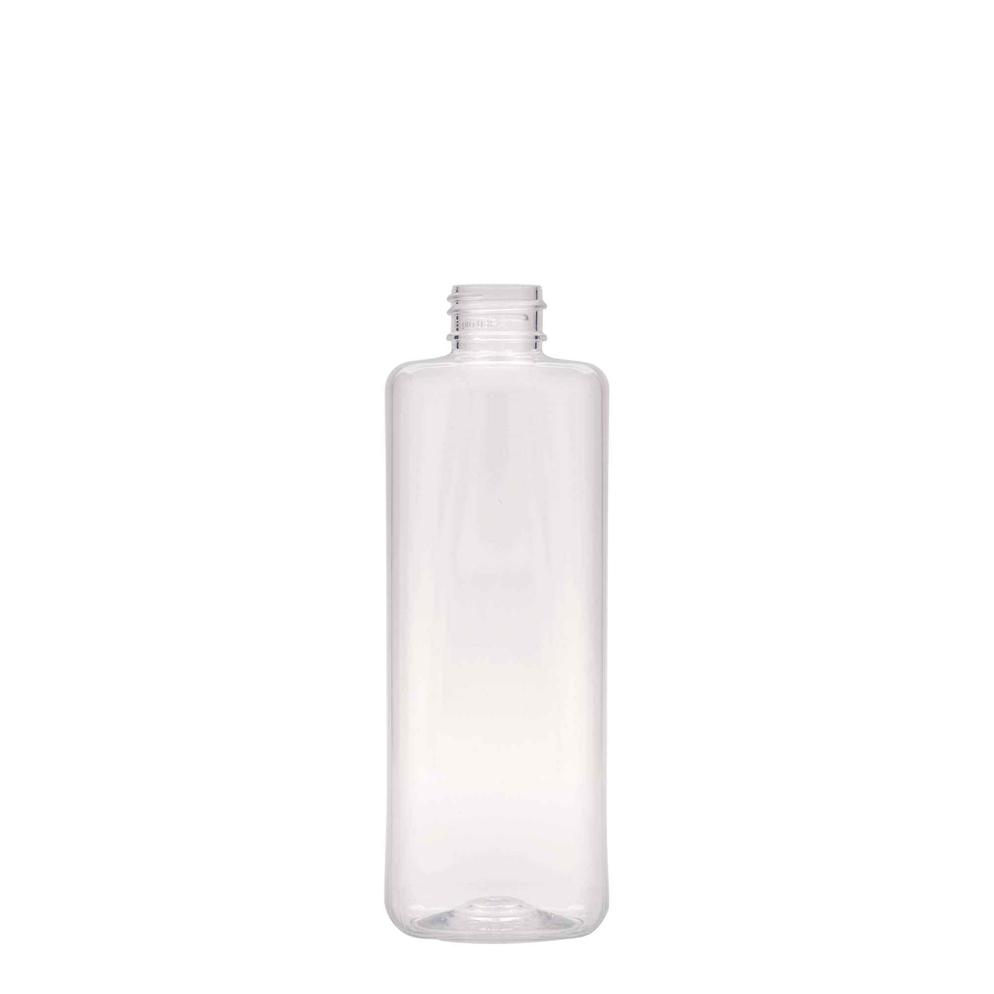 300 ml PET-flaska 'Karl', fyrkantig, plast, mynning: 24/410