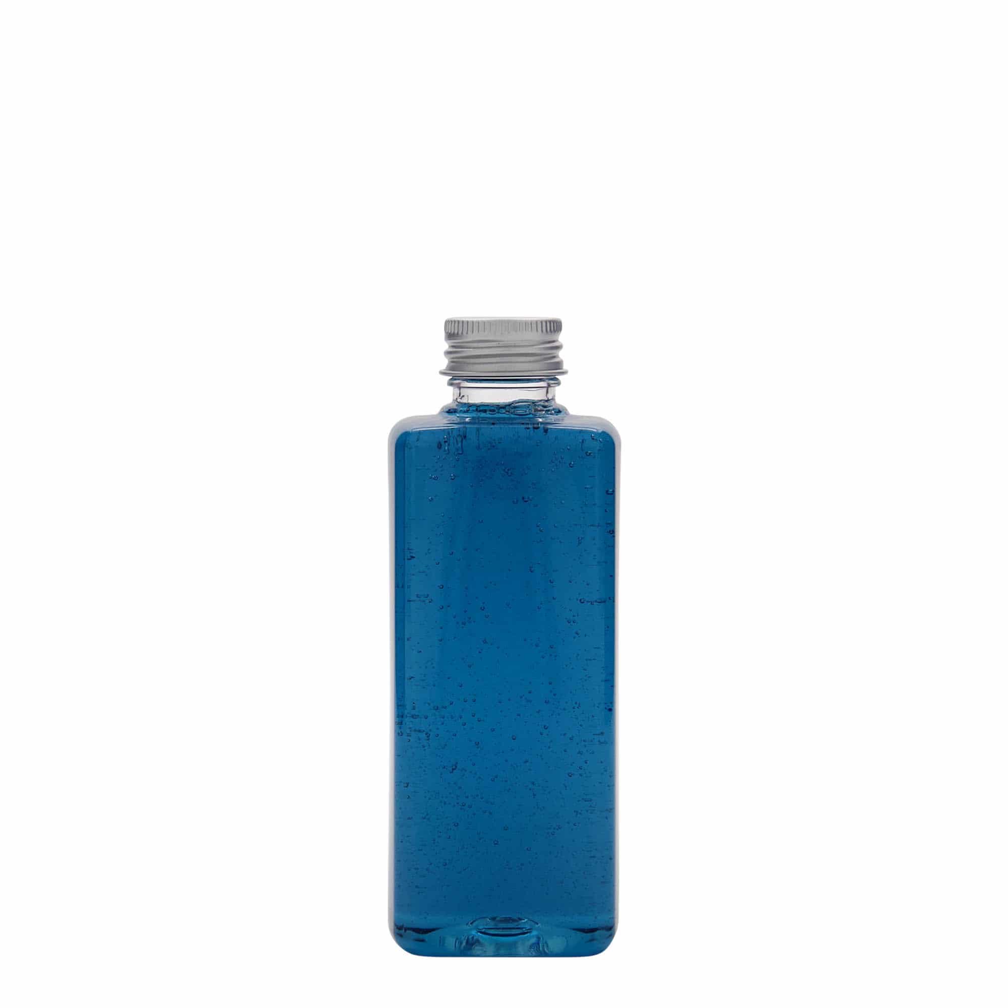 200 ml PET-flaska 'Karl', kvadratisk, plast, mynning: 24/410