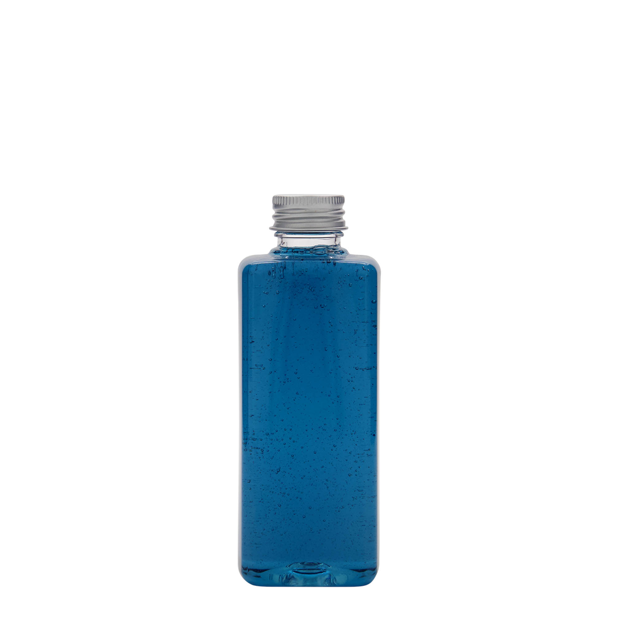 200 ml PET-flaska 'Karl', fyrkantig, plast, öppning: 24/410