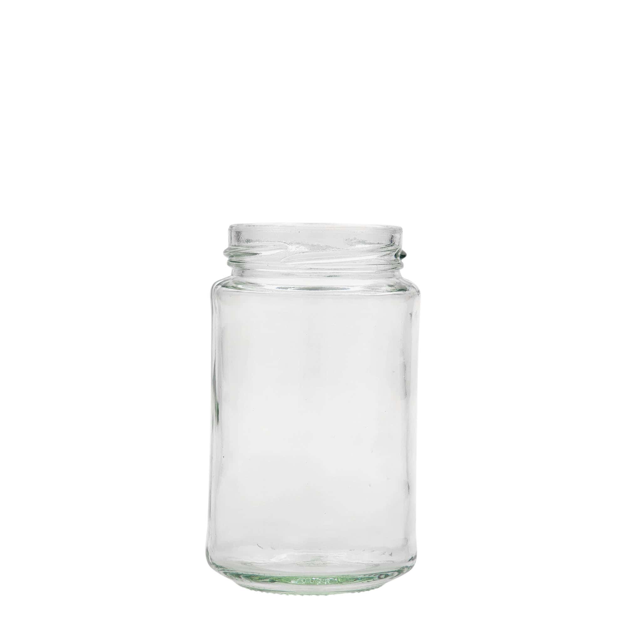 250 ml hög rund burk, mynning: twist off (TO 58) 250 ml hög rund burk, mynning: twist off (TO 58)