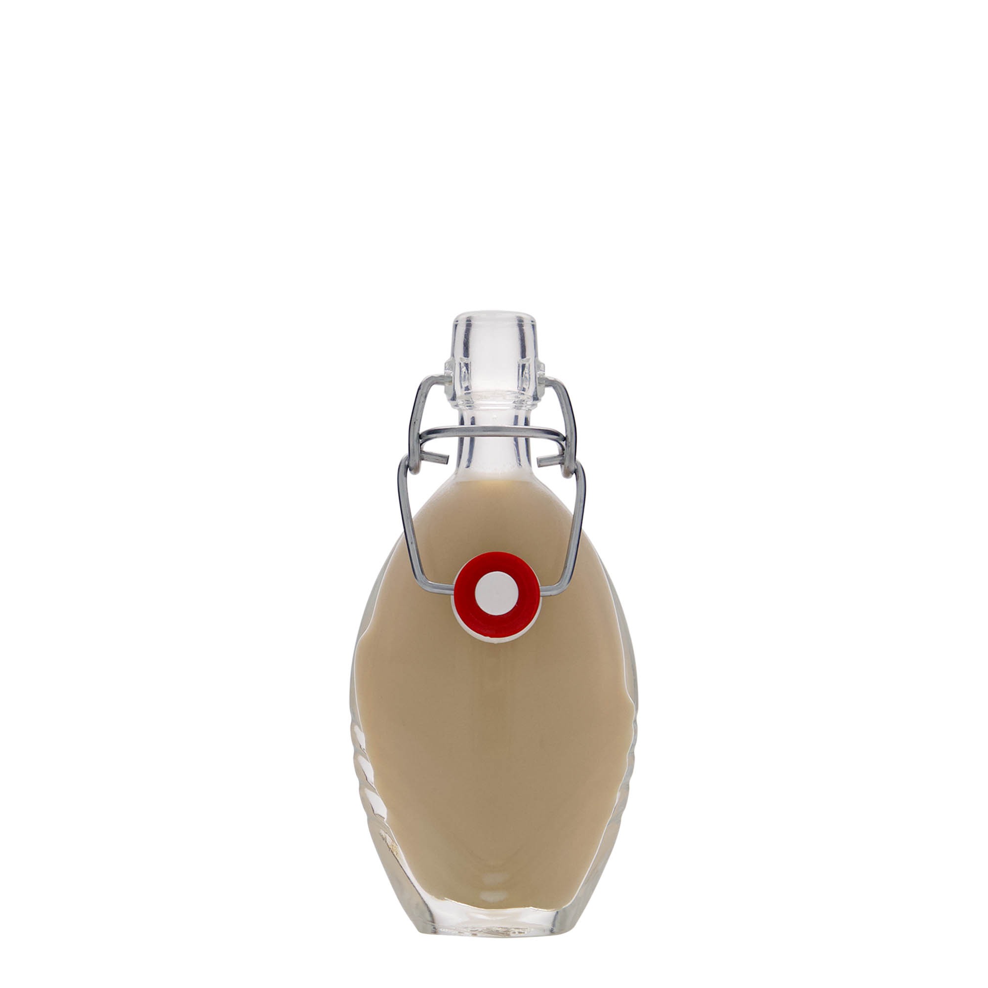 40 ml glasflaska 'Florence', oval, mynning: patentkork