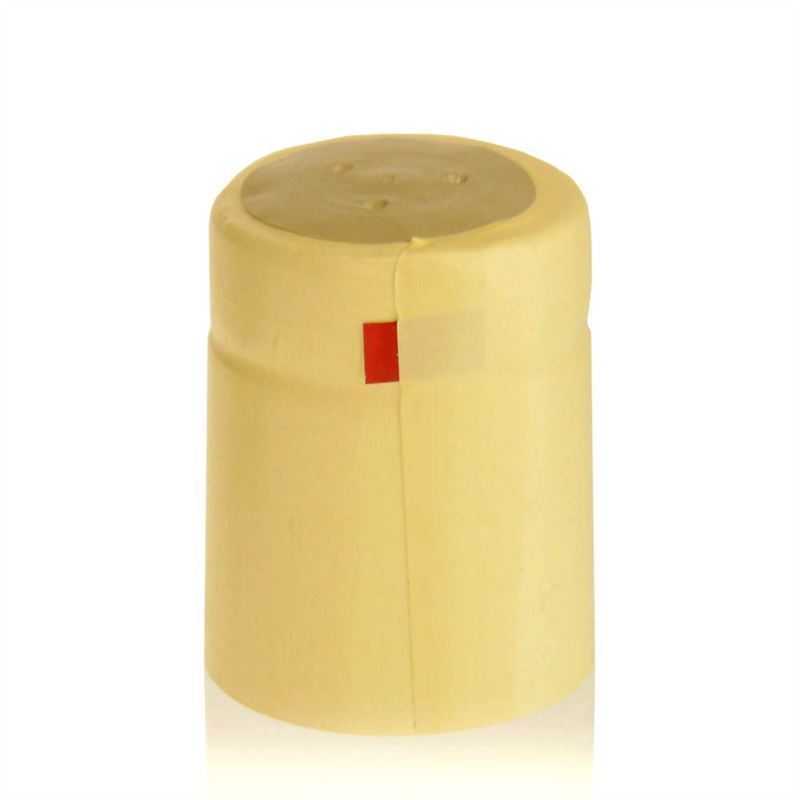 Krympkapsel 32x41, PVC-plast, champagne