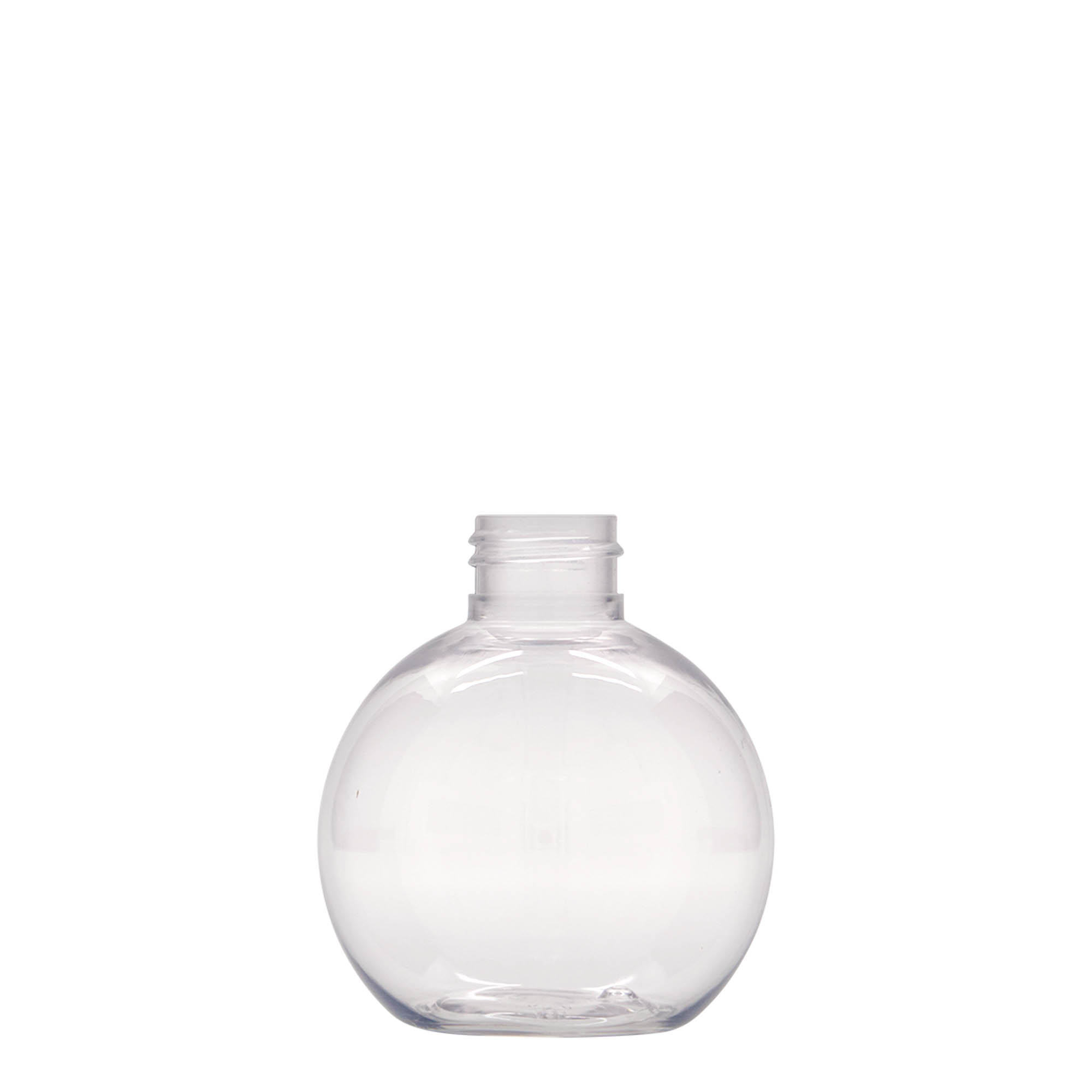 150 ml PET-flaska 'Perry', rund, plast, öppning: 24/410 150 ml PET-flaska 'Perry', rund, plast, öppning: 24/410