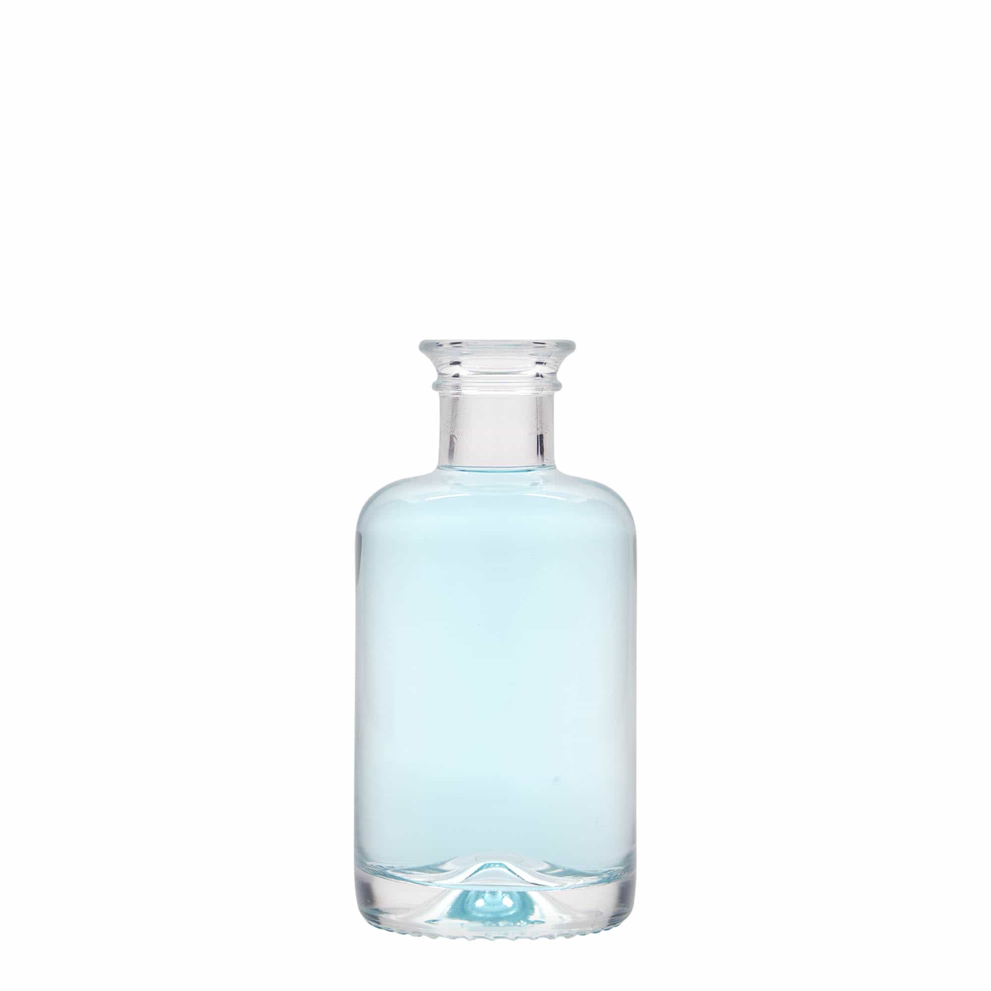 100 ml glasflaska apotekare, öppning: kork
