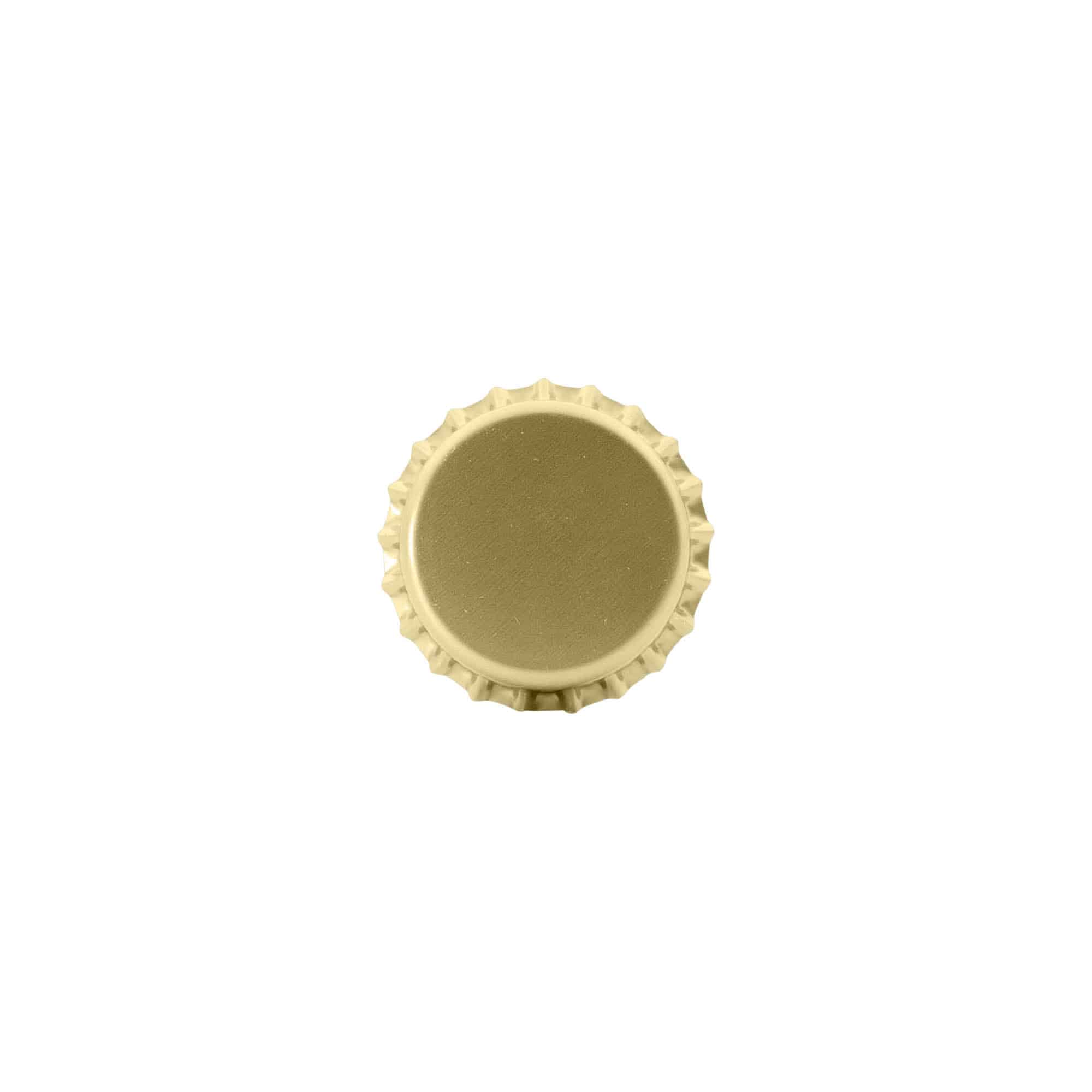 Kapsylen 26 mm, metall, guld