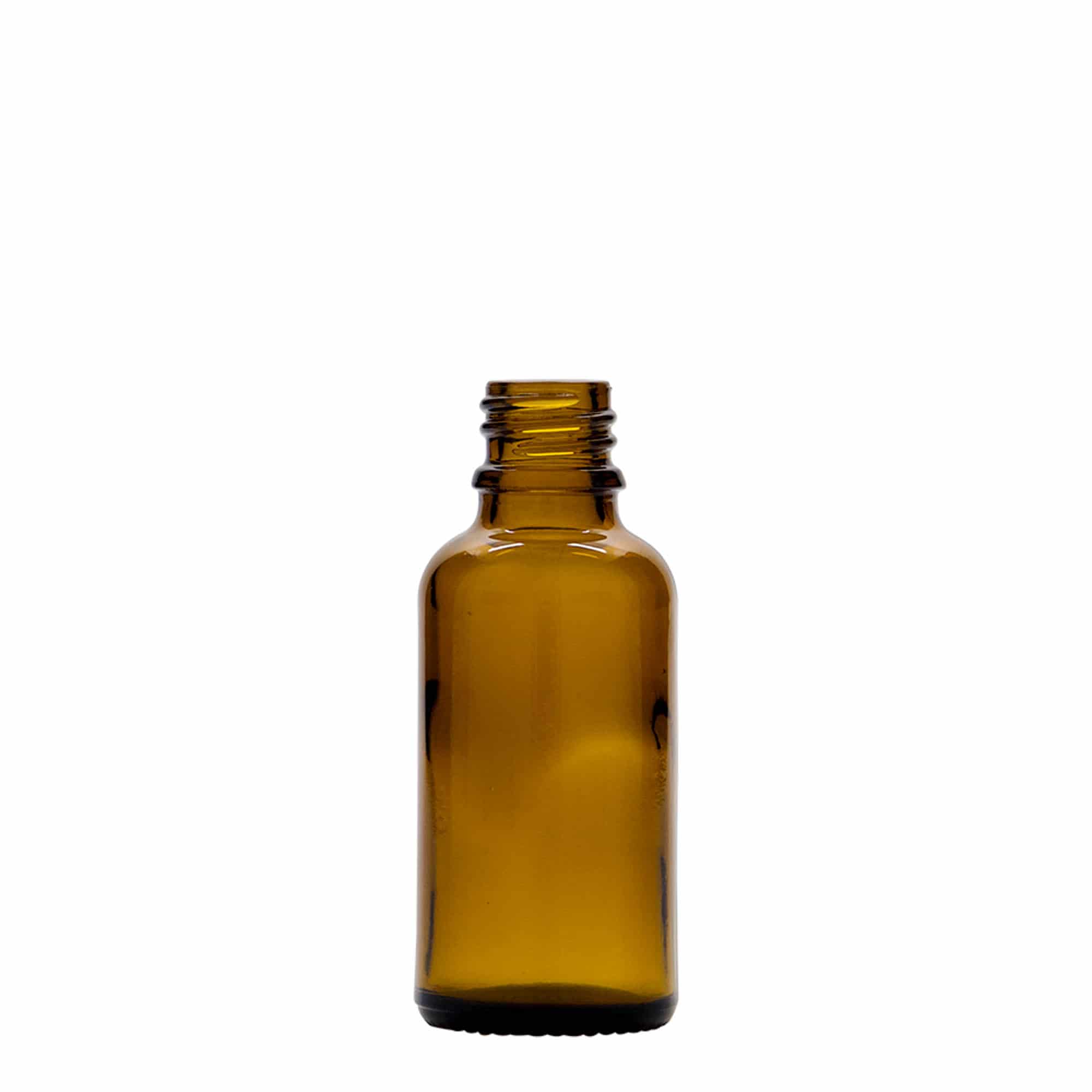 30 ml sprayflaska medicin, glas, brun, mynning: DIN 18 30 ml sprayflaska medicin, glas, brun, mynning: DIN 18