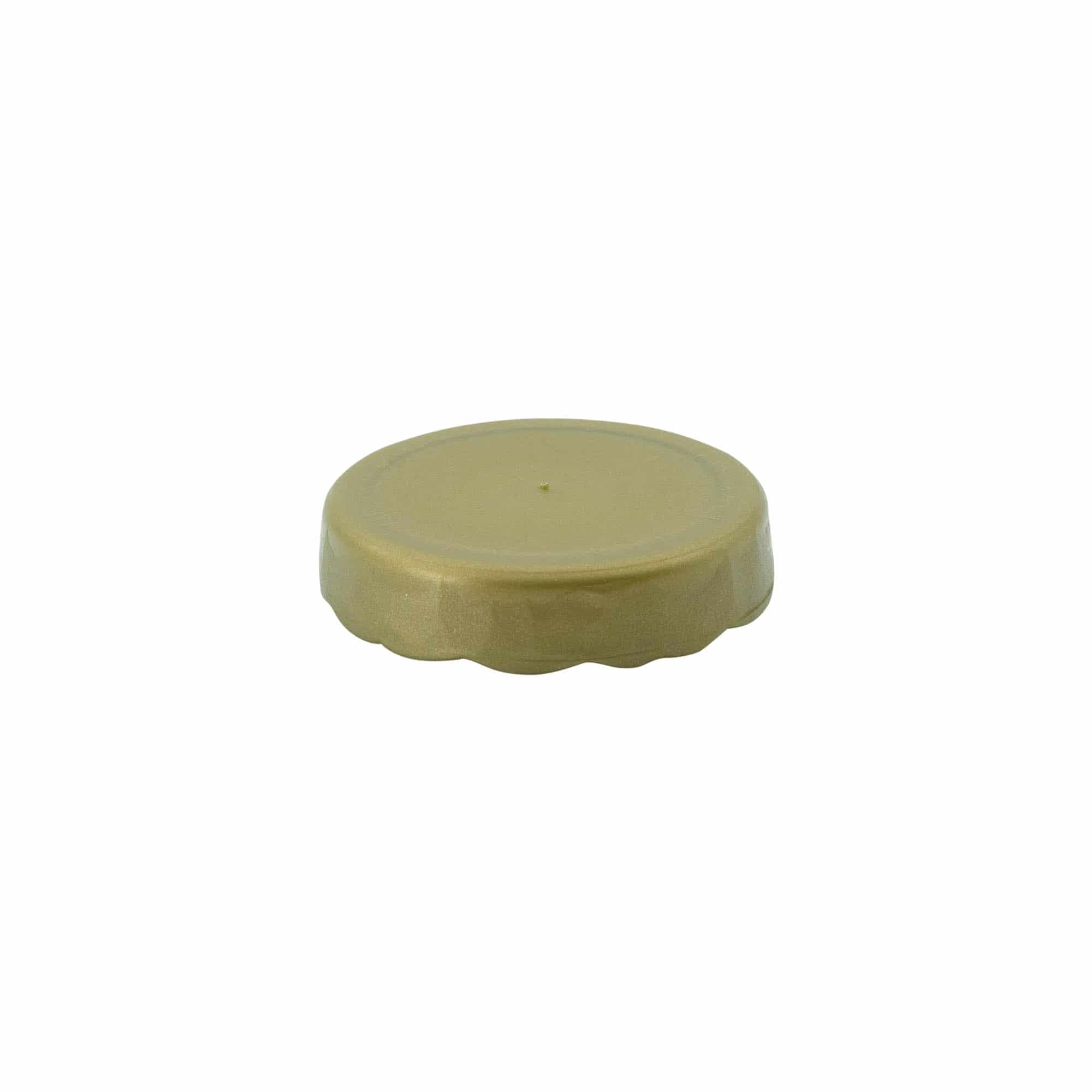 Snäpplock för keramikburk med smal hals, HDPE, guld Snäpplock för keramikburk med smal hals, HDPE, guld