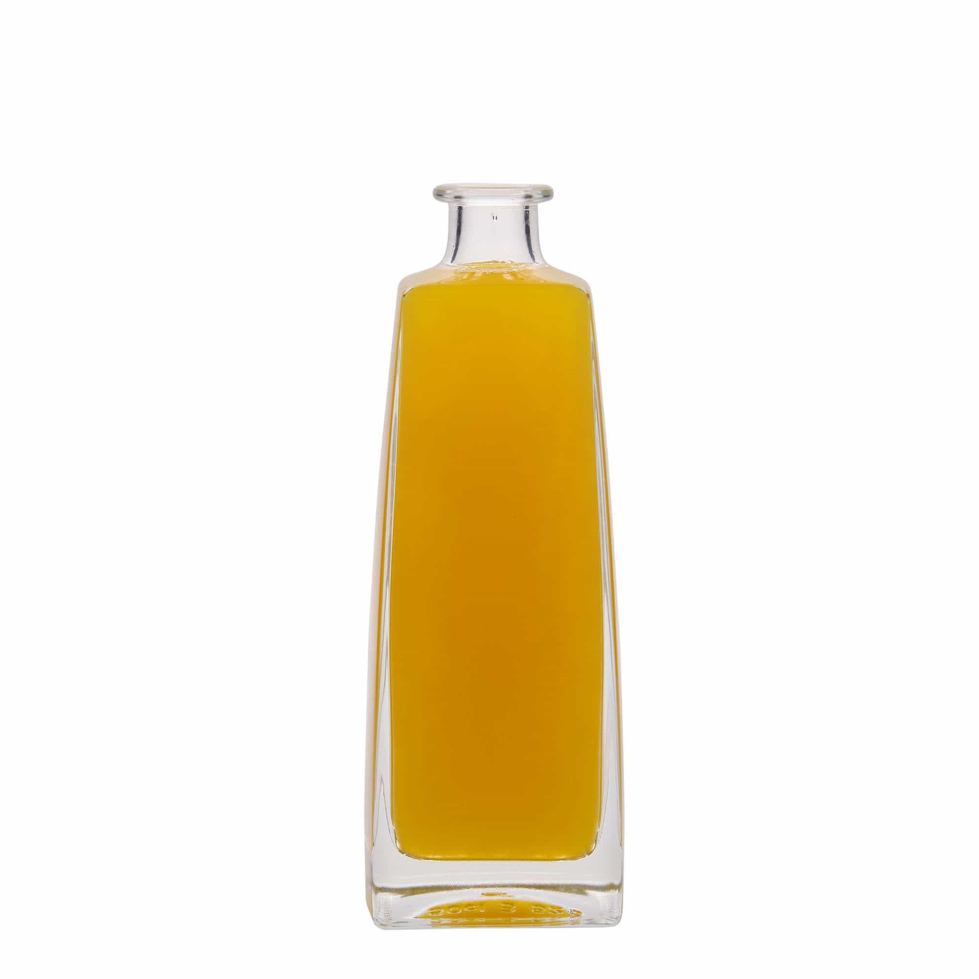 500 ml glasflaska 'Timmy', rektangulär, mynning: kork 500 ml glasflaska 'Timmy', rektangulär, mynning: kork