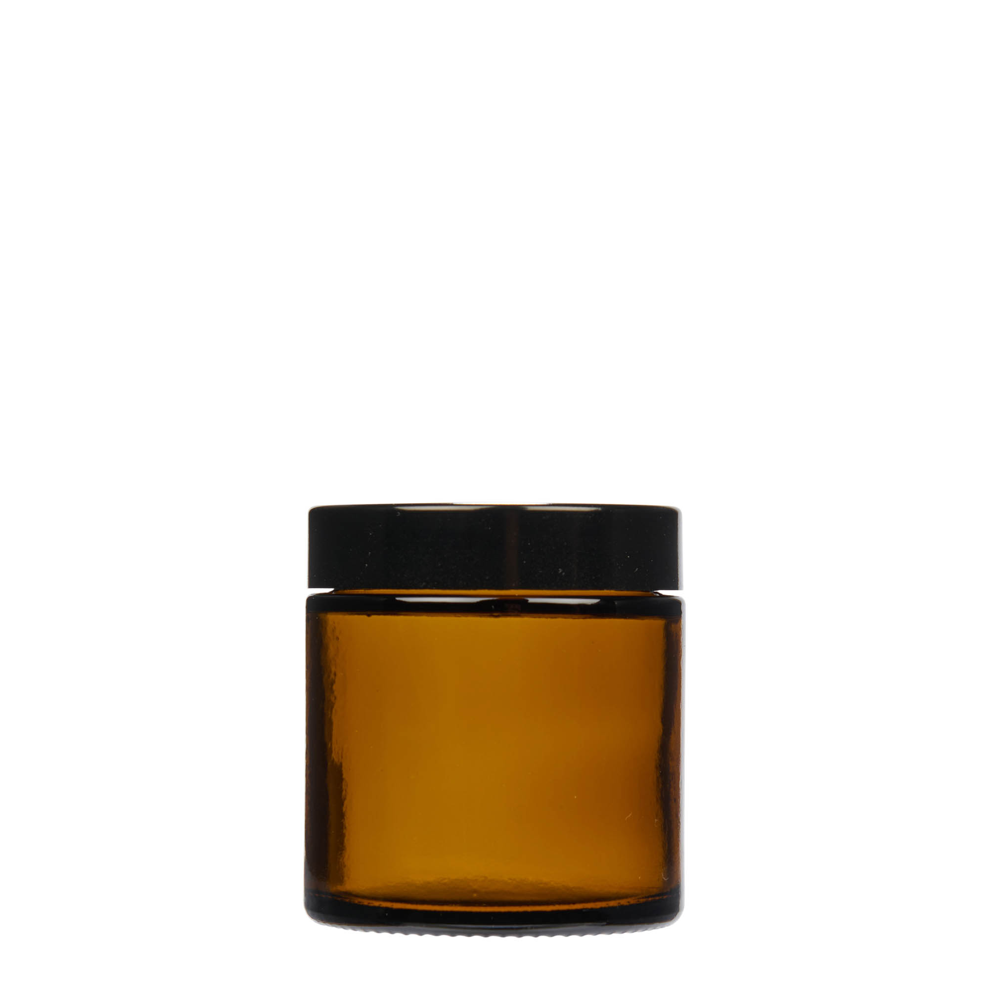 120 ml burk 'Brown Line', glas, brun, öppning: skruvlock 120 ml burk 'Brown Line', glas, brun, öppning: skruvlock