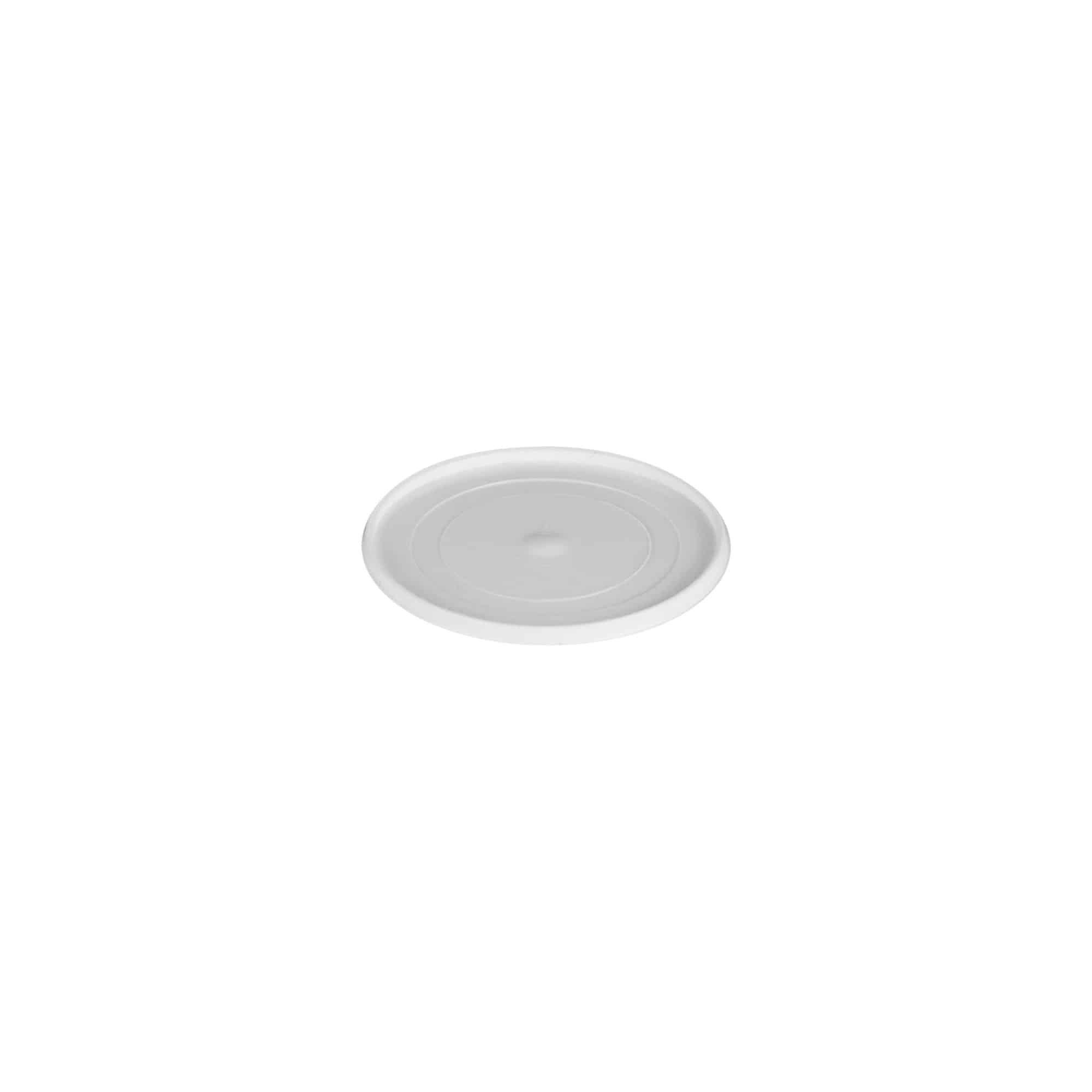 Inlägg för 5 ml 'Bianca', PP-plast, vit