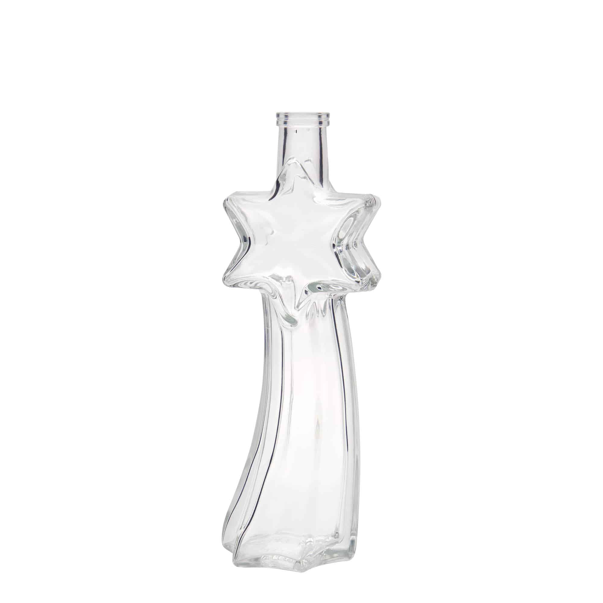 200 ml glasflaska 'Stjärnfall', öppning: kork