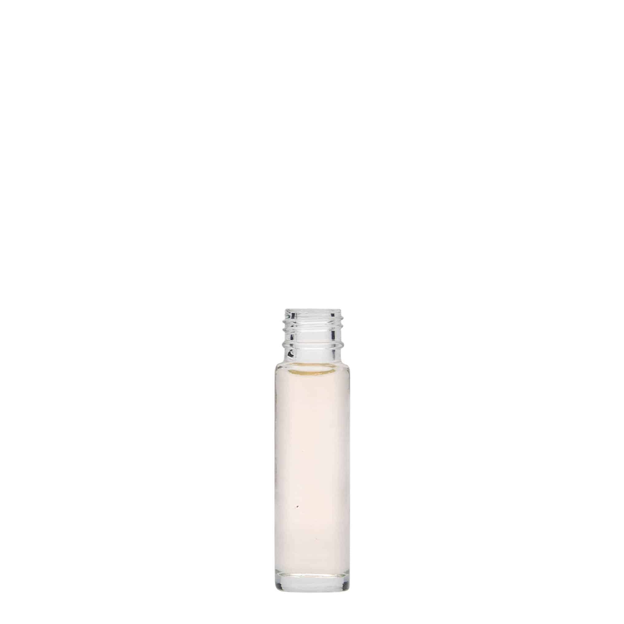 10 ml roll-on-flaska, glas, öppning: skruvlock