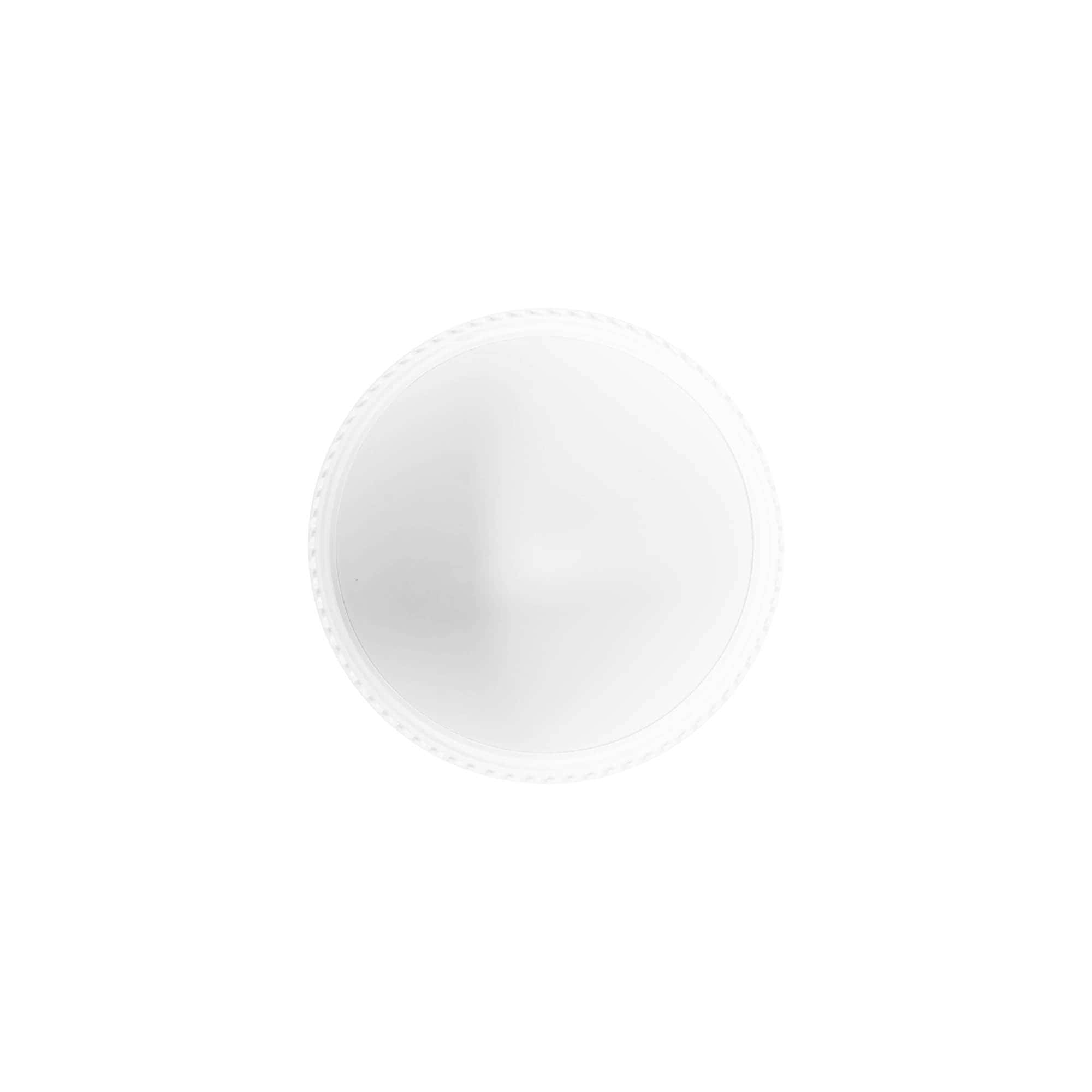 Skruvlock för 100 ml 'Antonella', PP-plast, vitt