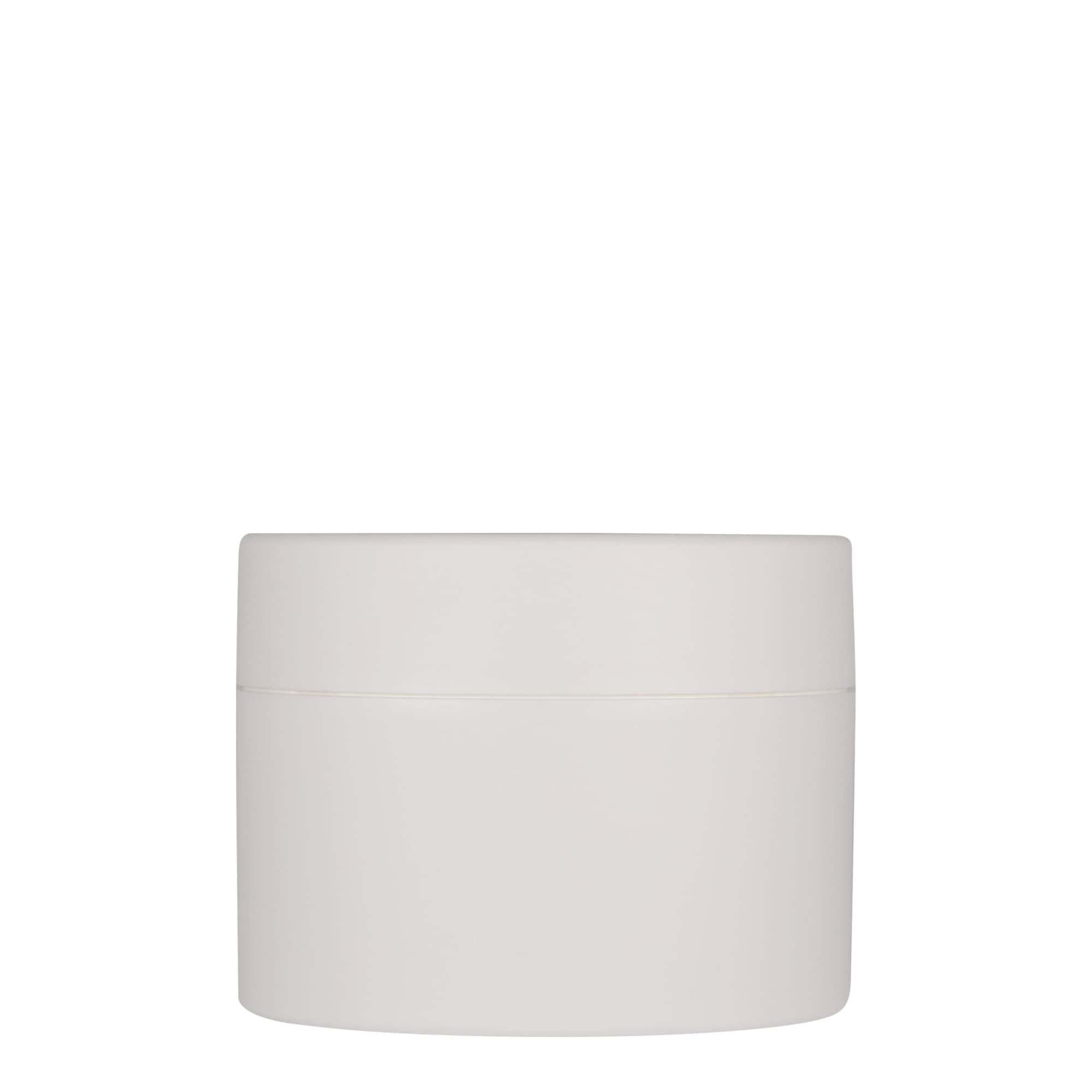 250 ml plastburk 'Antonella', PP, vit, mynning: skruvkapsel