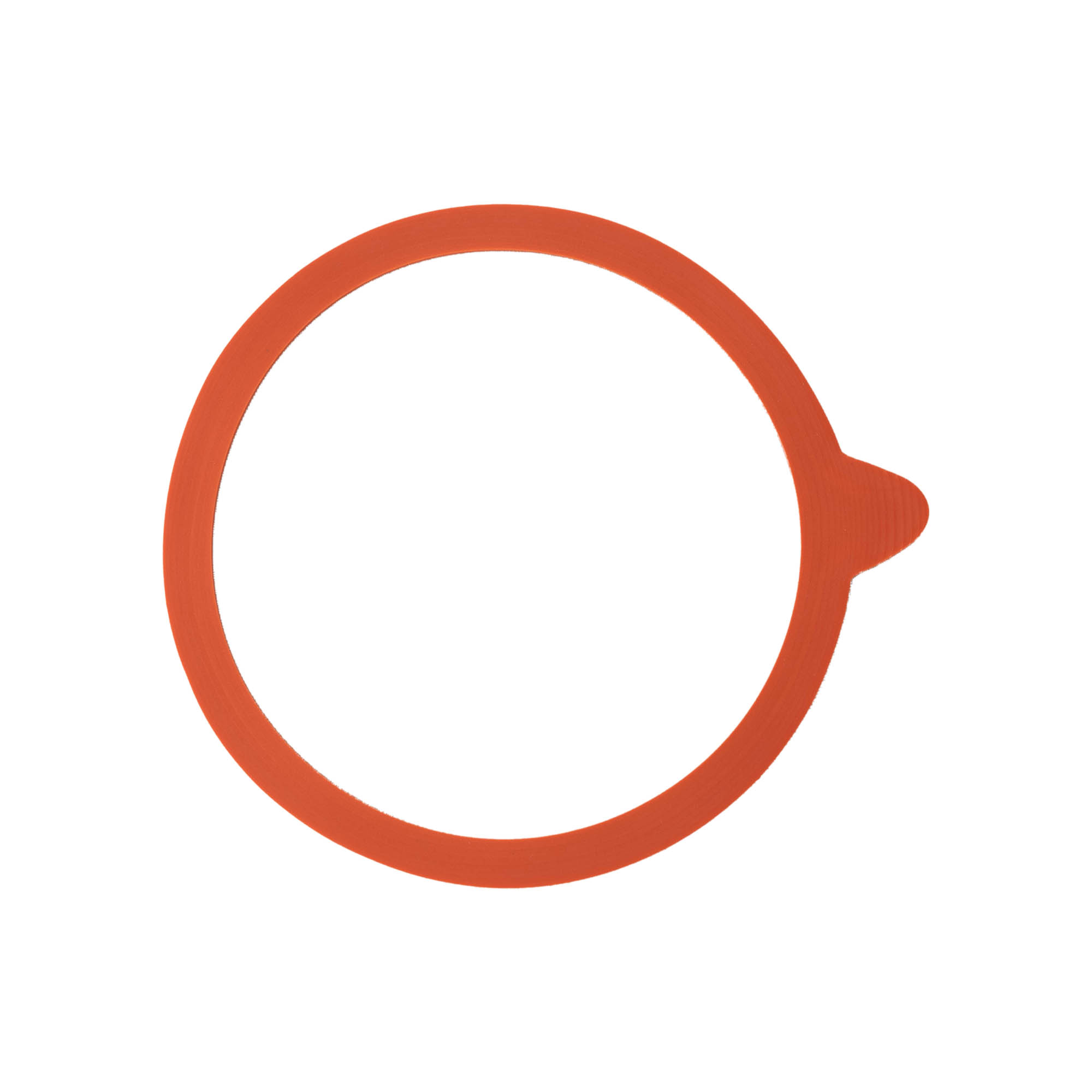 WECK-inkokningsring RR100 #, röd, mynning: rund kant