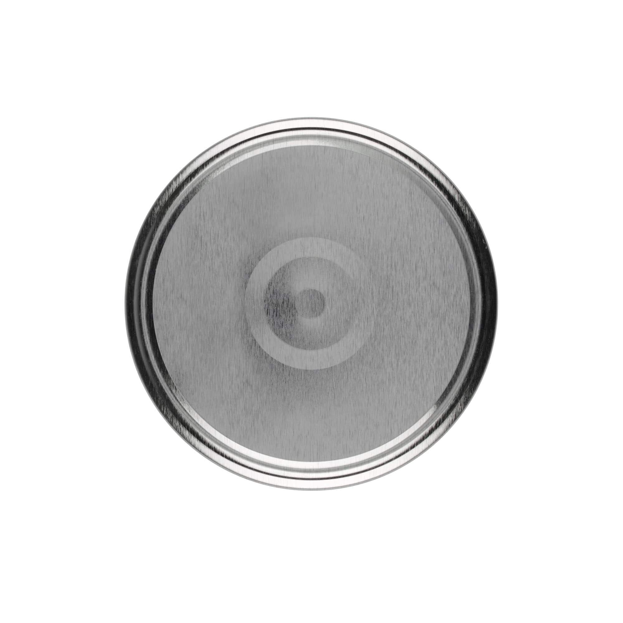 Twist off-lock, plåt, silver, för mynning: TO 100
