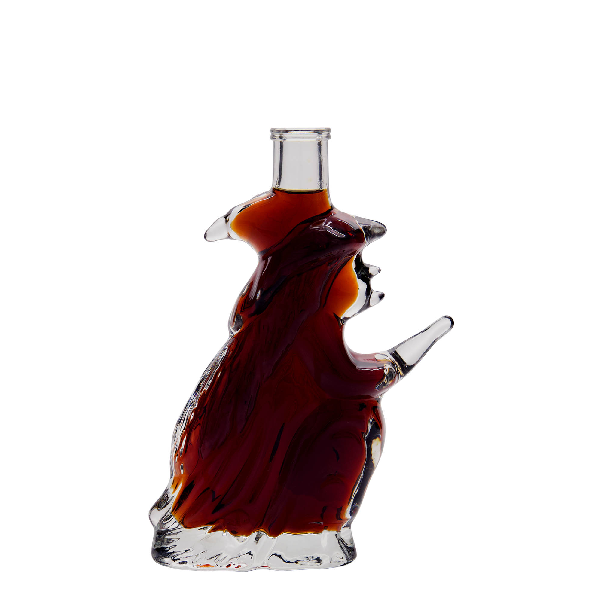 200 ml glasflaska 'Hexe', öppning: kork