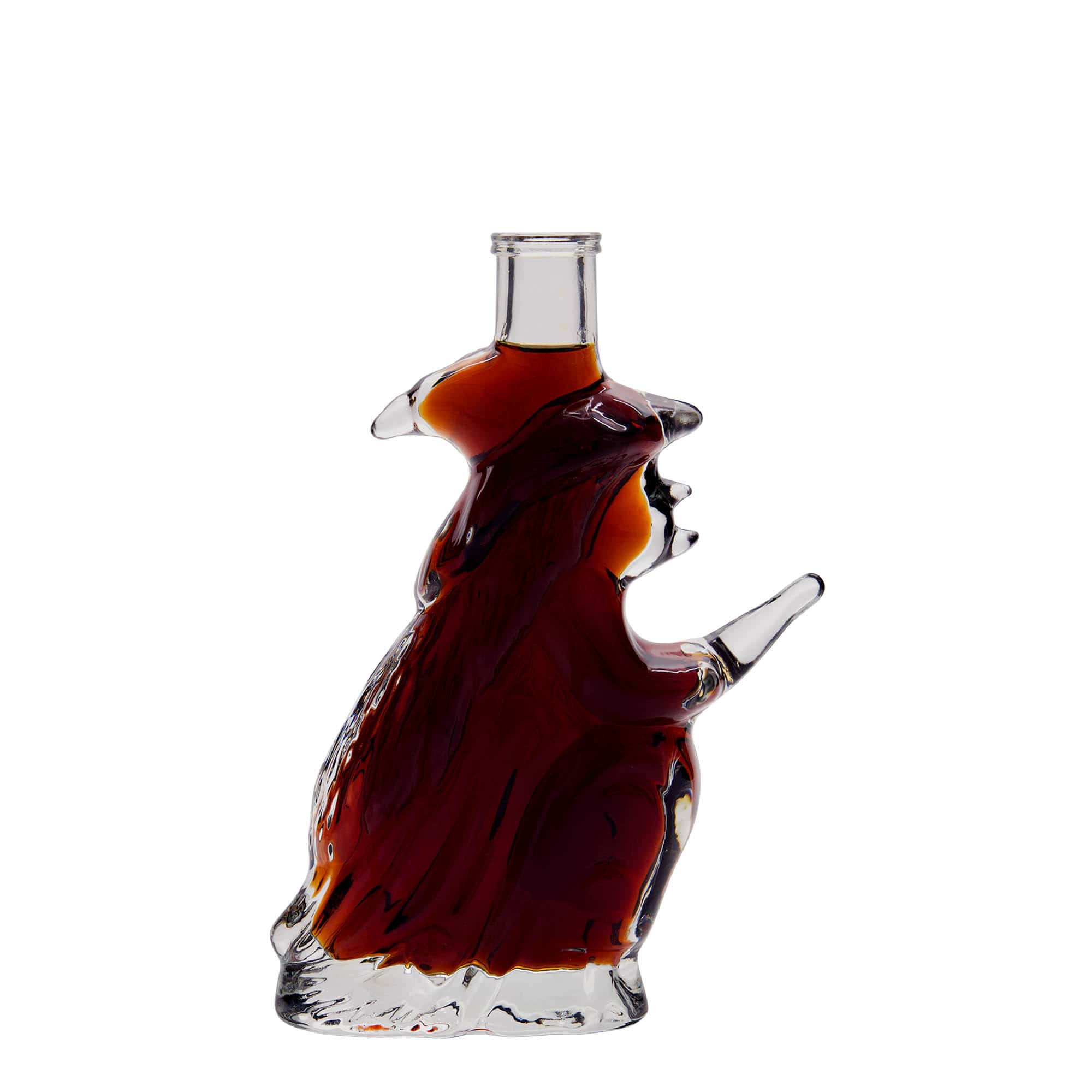 200 ml glasflaska 'Hexe', öppning: kork