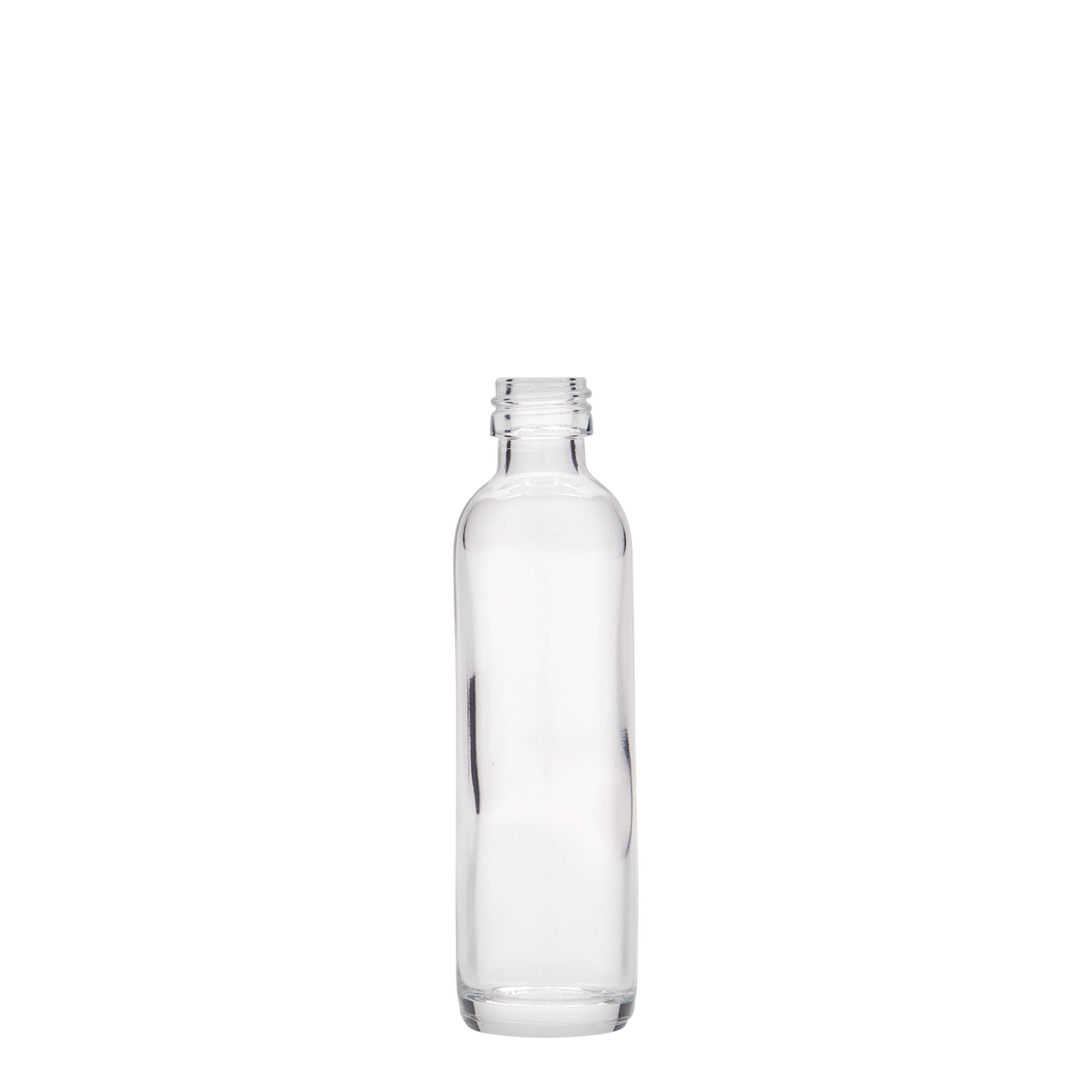 40 ml Krugflaska, glas, öppning: PP 18