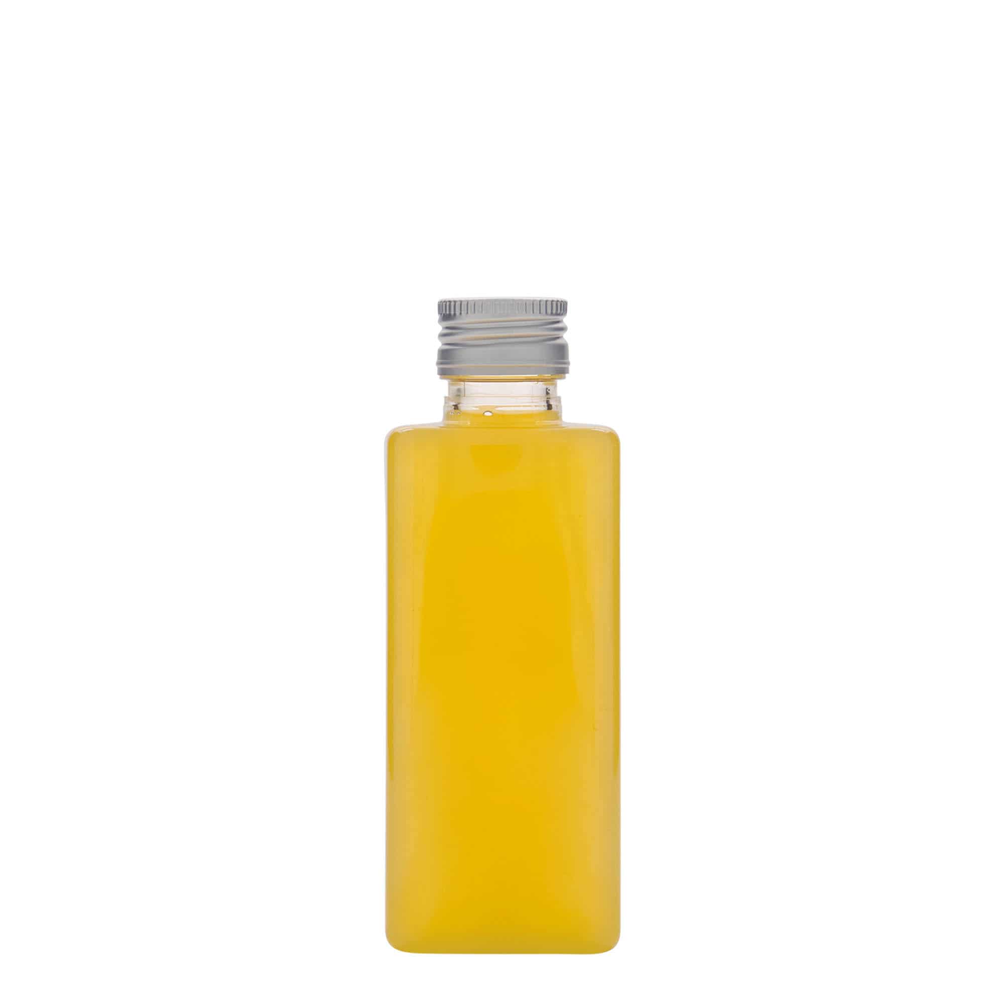 250 ml PET-flaska 'Karl', fyrkantig, plast, öppning: PP 28