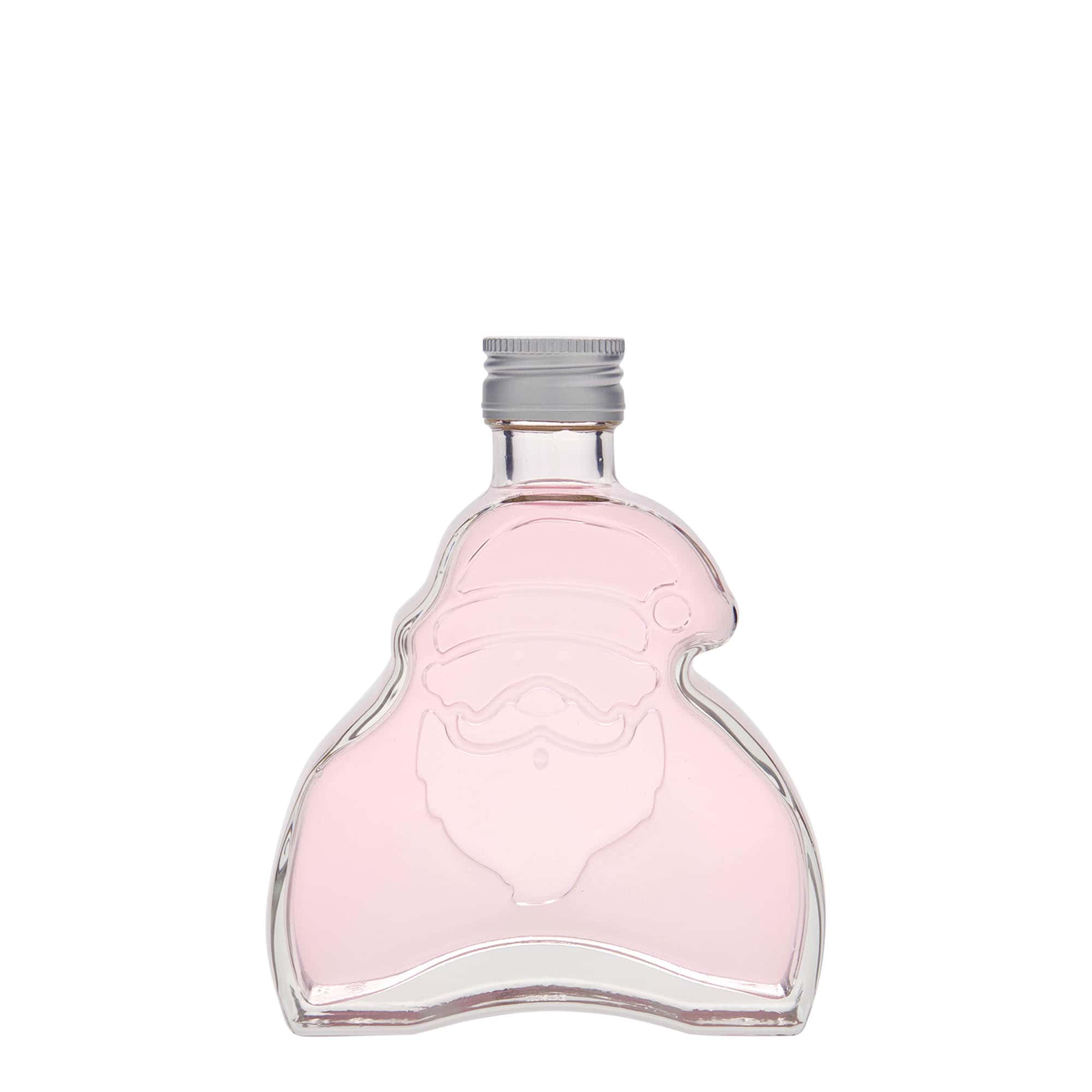200 ml glasflaska 'Jultomten', öppning: PP 28