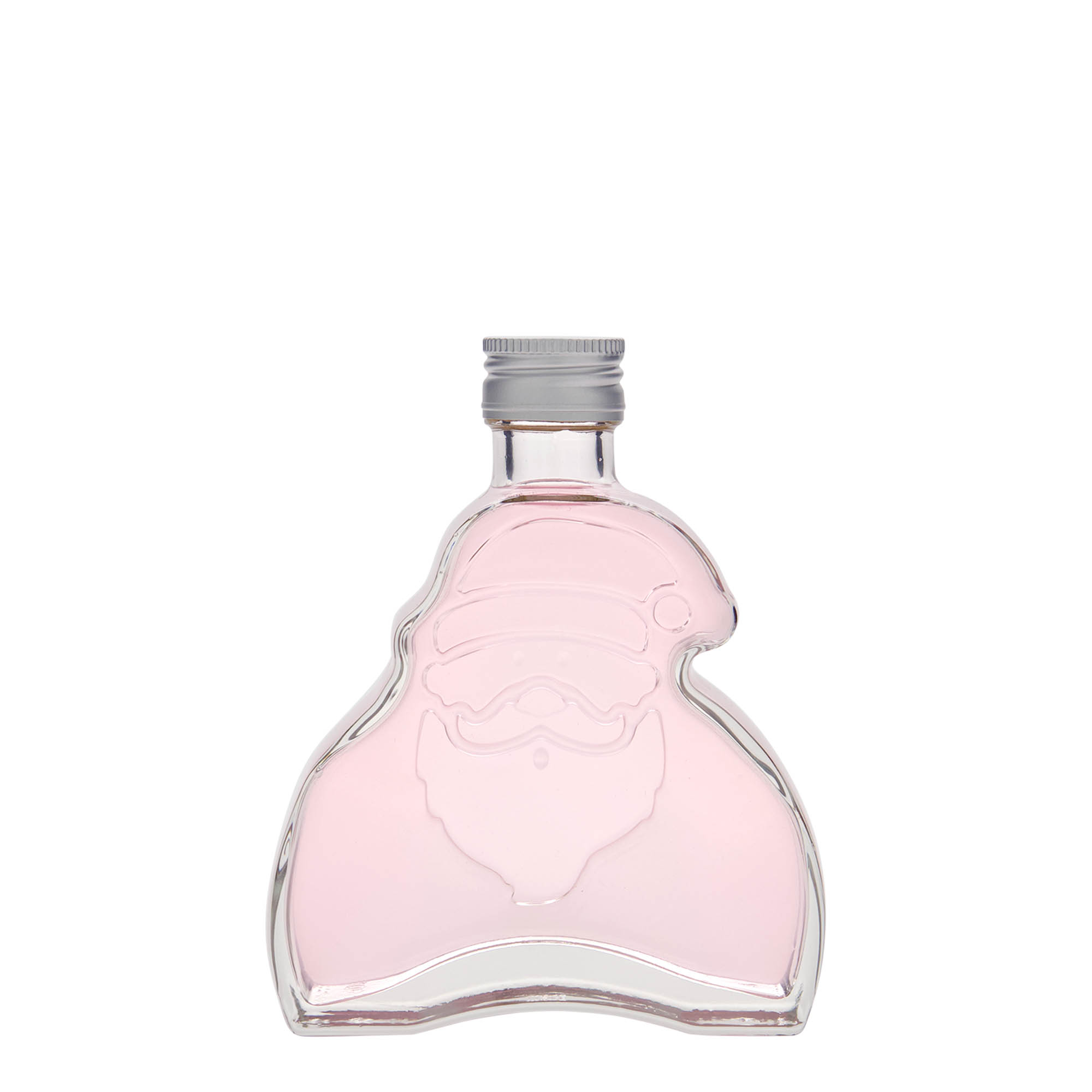 200 ml glasflaska 'Jultomten', öppning: PP 28