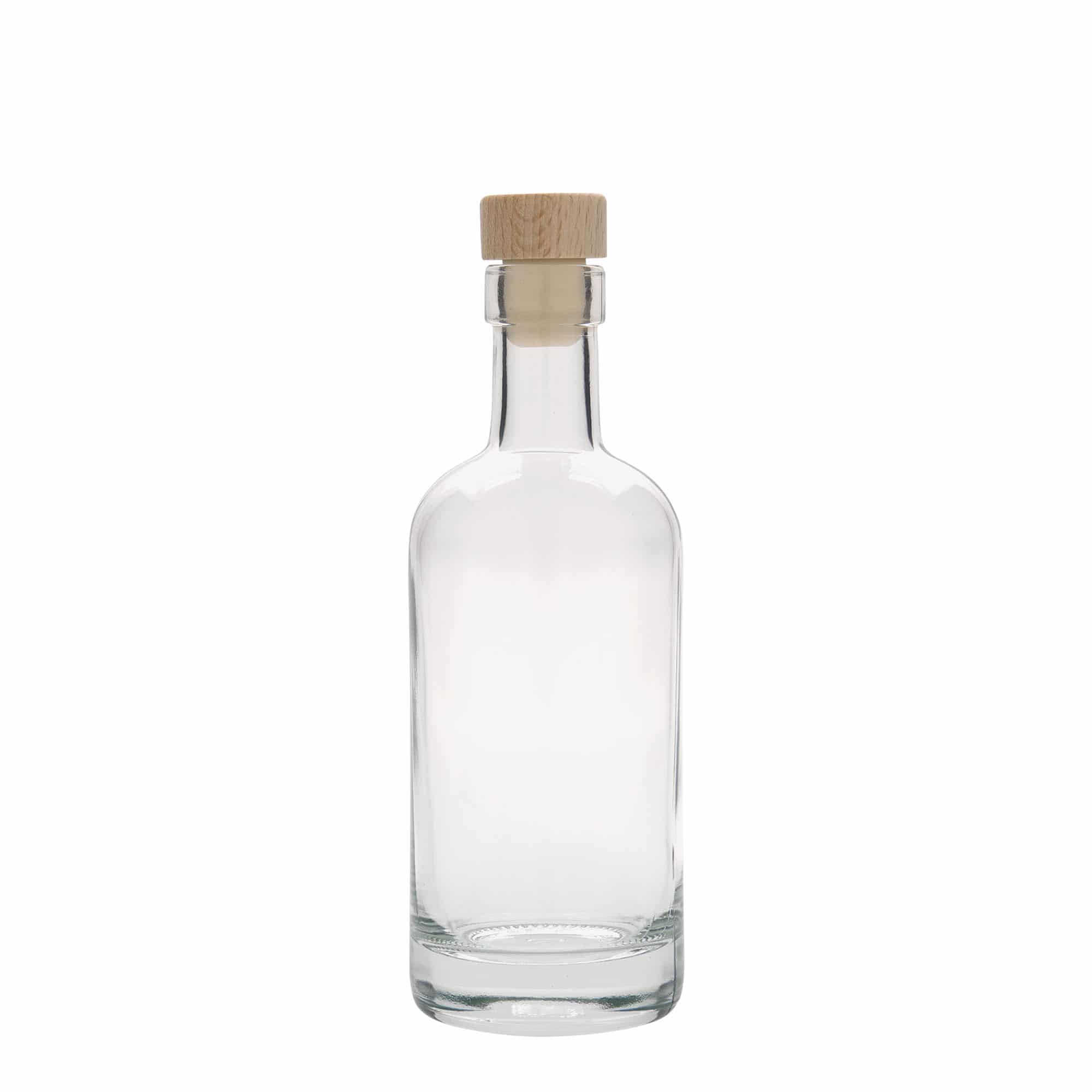 250 ml glasflaska 'Linea Uno', mynning: kork