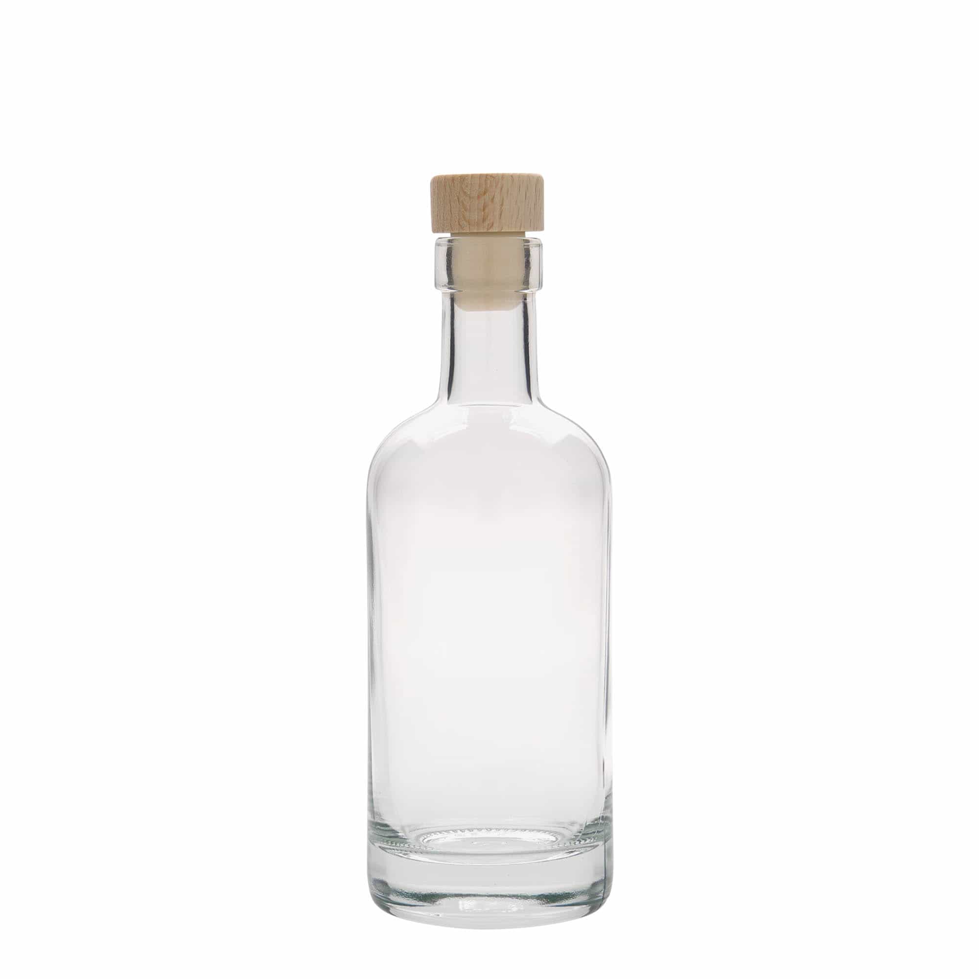 250 ml glasflaska 'Linea Uno', öppning: kork