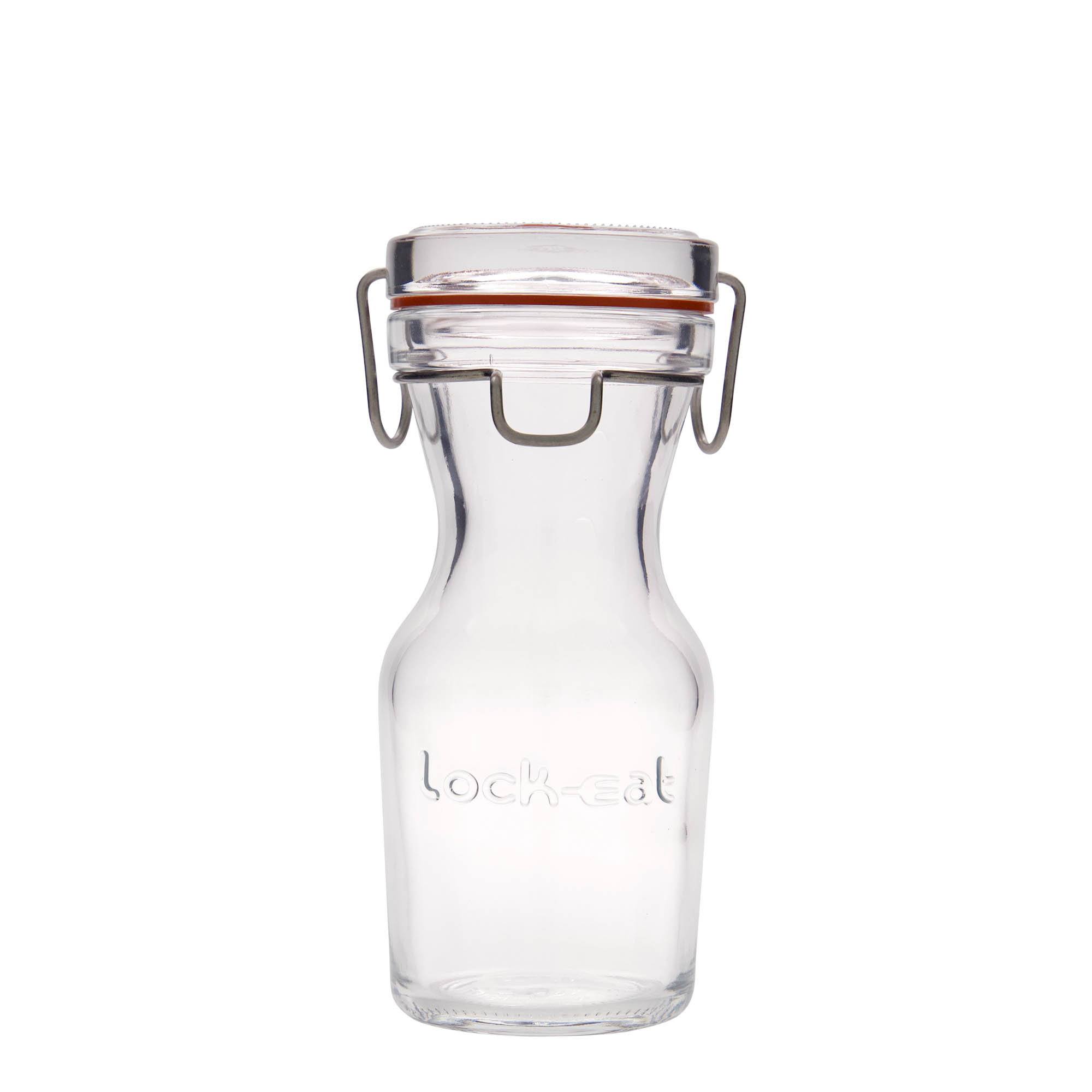 250 ml glaskaraff 'Lock-Eat', öppning: trådbygelstängning 250 ml glaskaraff 'Lock-Eat', öppning: trådbygelstängning