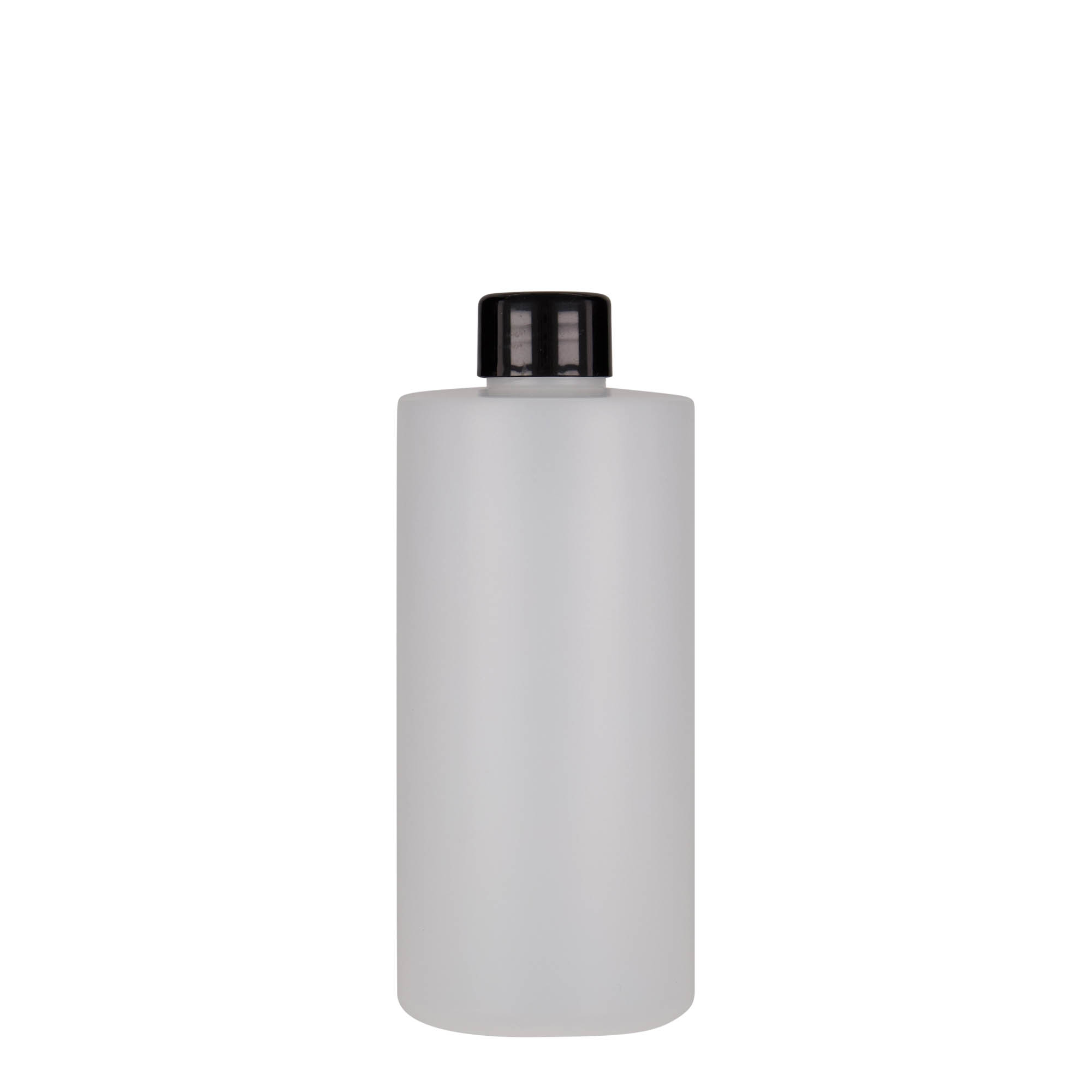 300 ml plastflaska 'Pipe', HDPE, vit, öppning: 24/410
