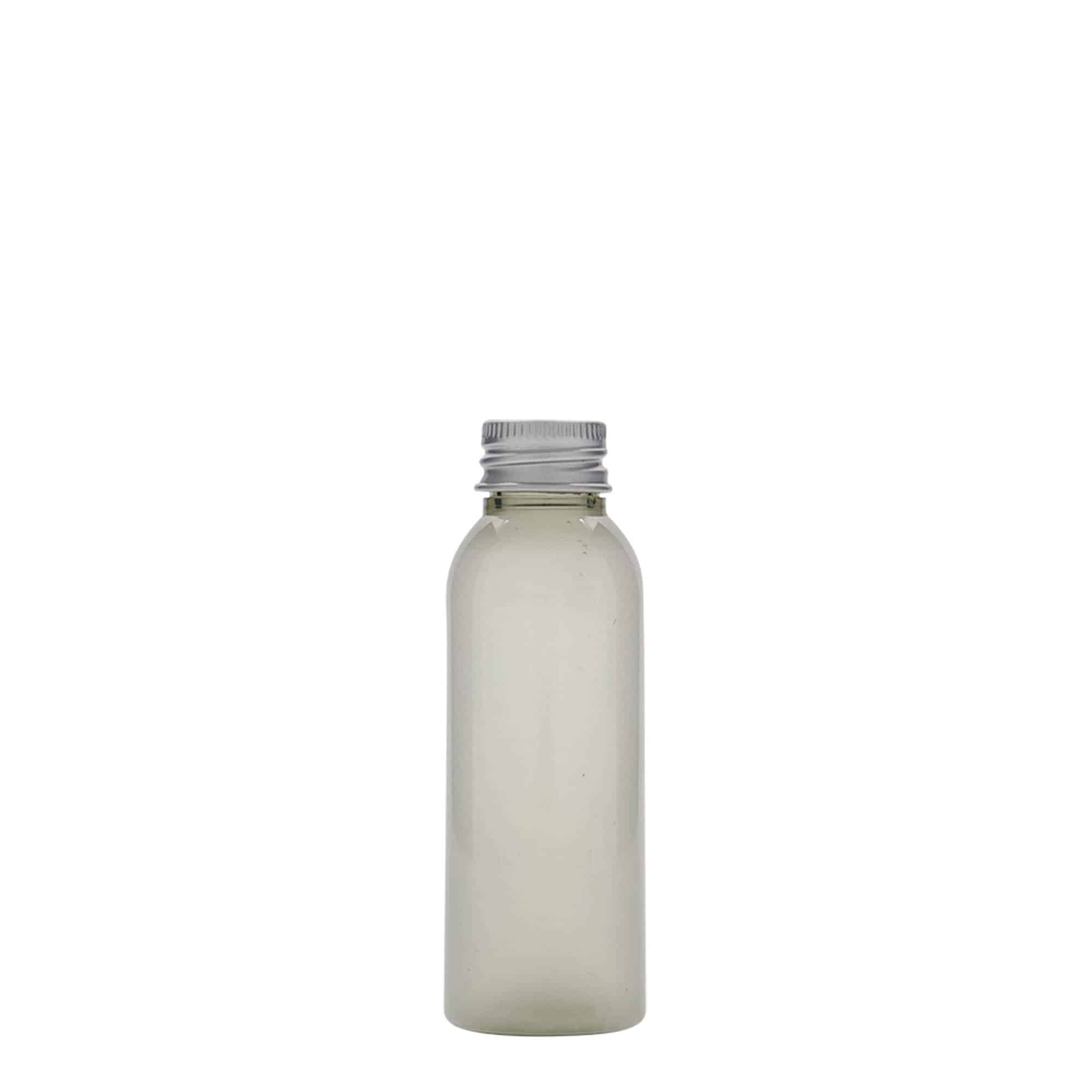50 ml flaska av återvunnen plast 'Pegasus', PCR, mynning: 20/410