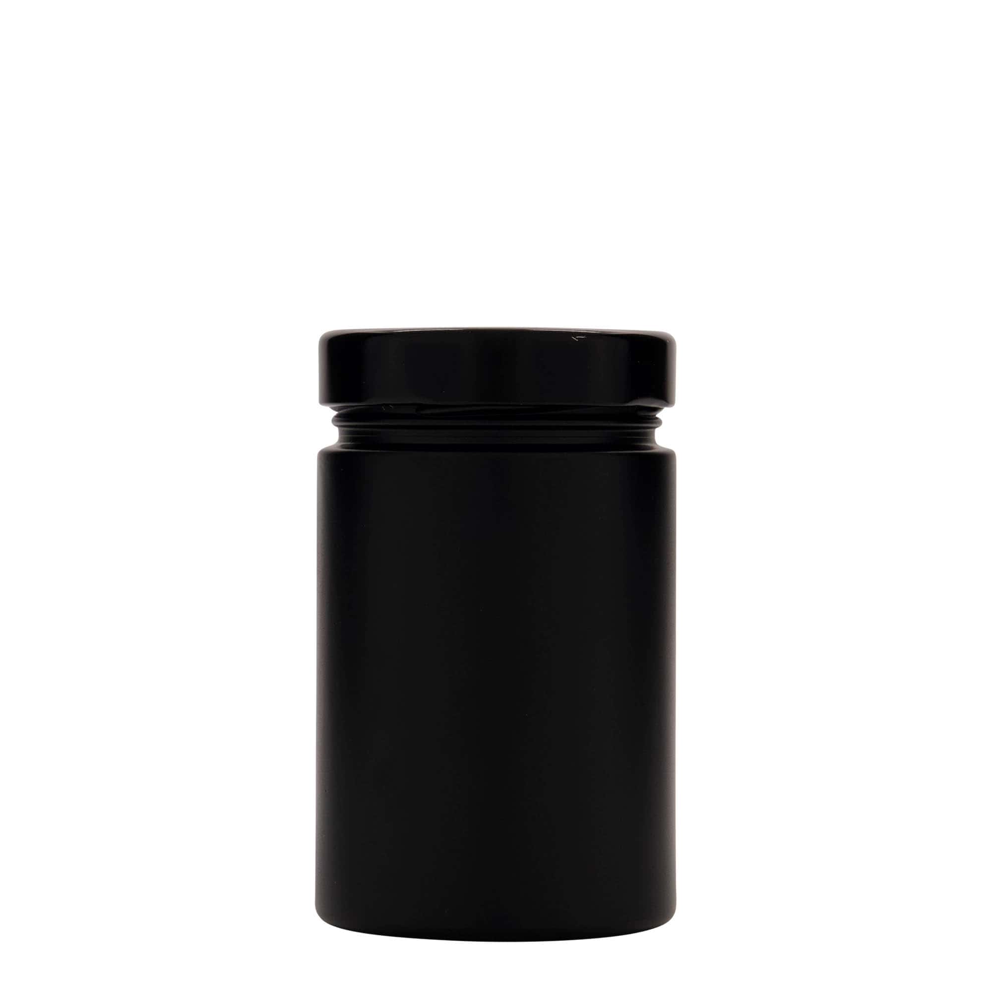 327 ml rund burk 'Aurora', svart, mynning: deep twist off (DTO 66)