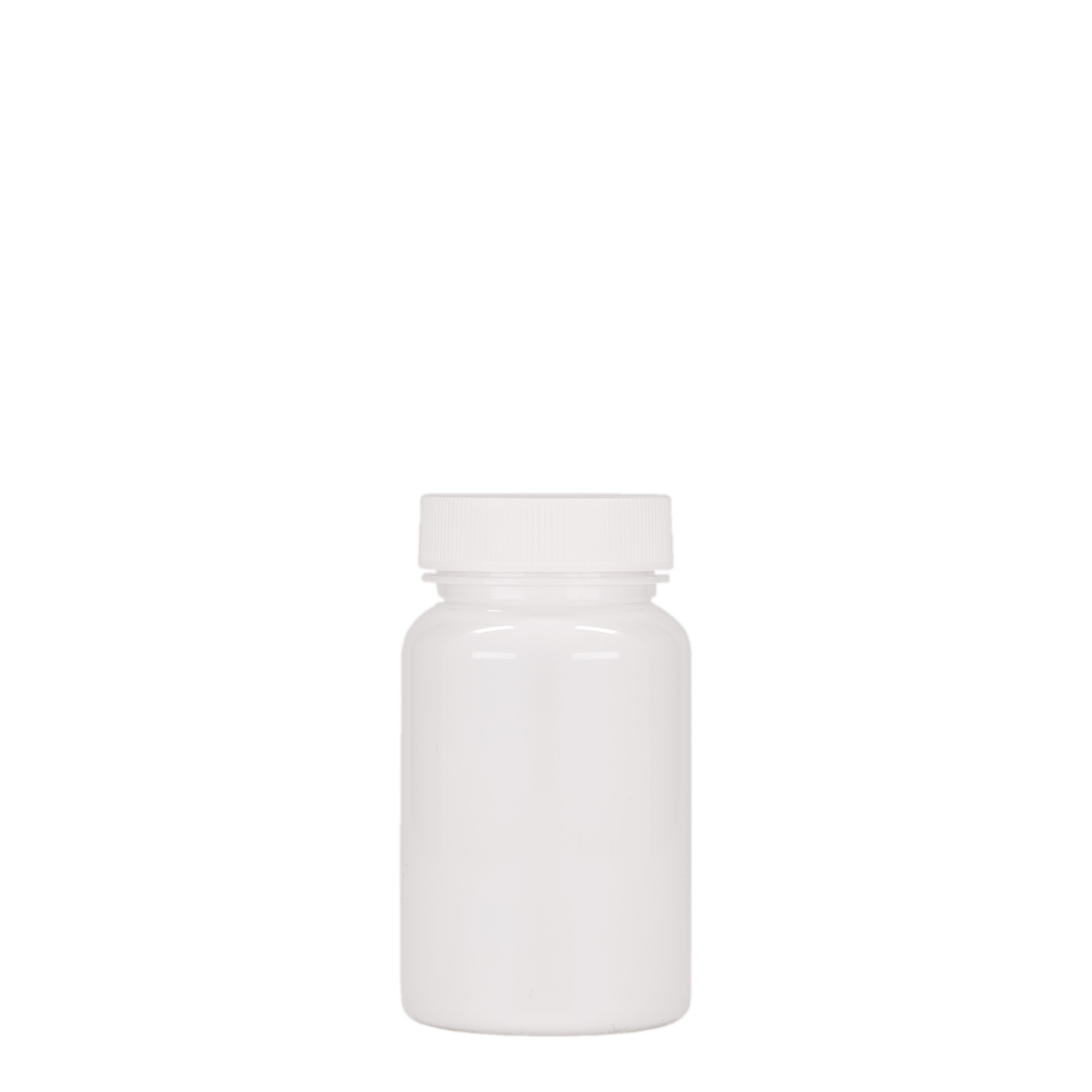 75 ml PET-packer, plast, vit mynning: GPI 38/400
