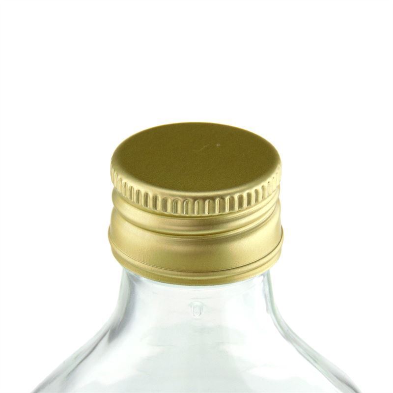 Skruvlock, metall, guld, för mynning: PP 28 Skruvlock, metall, guld, för mynning: PP 28