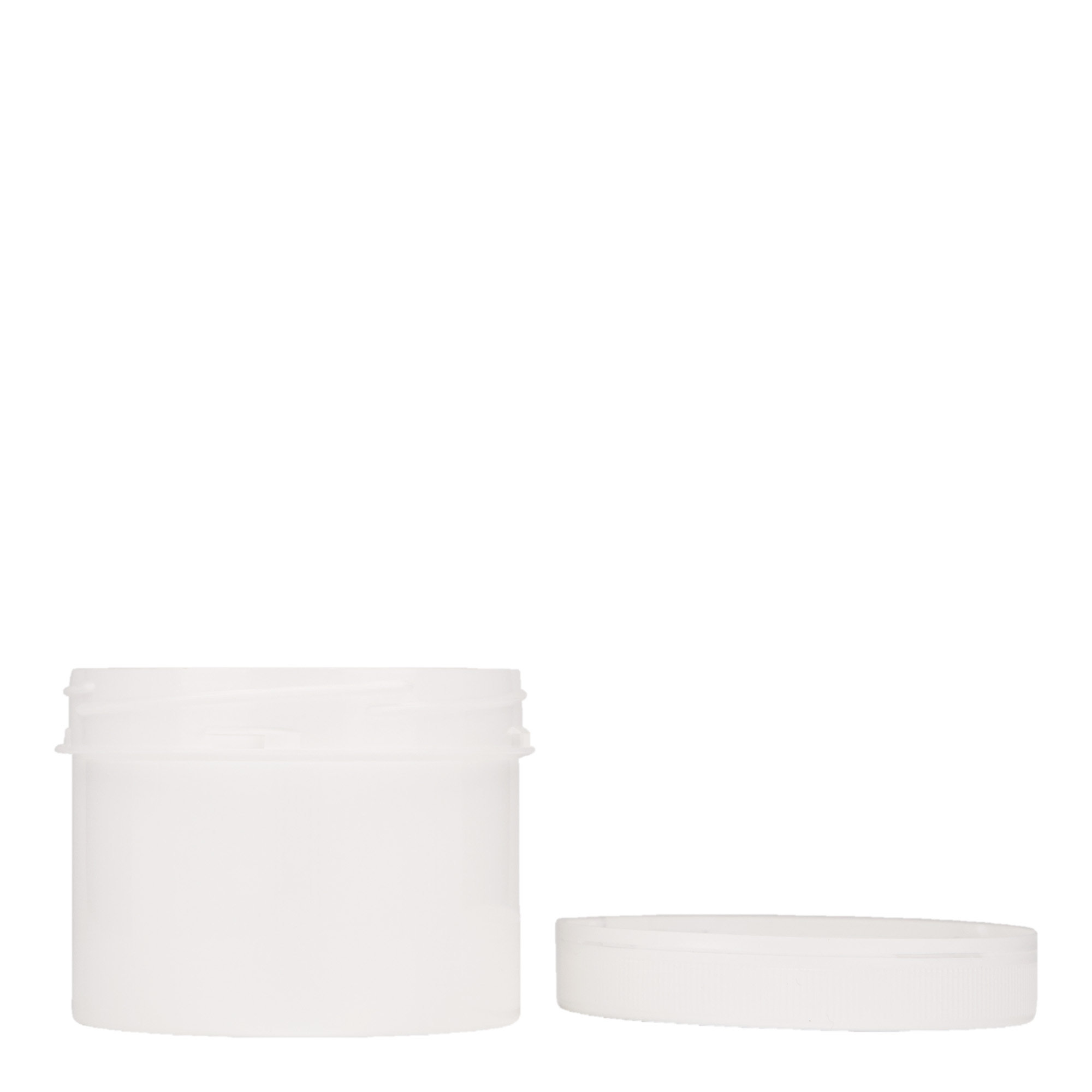300 ml plastburk 'Securilock', PP, vit, öppning: skruvlock 300 ml plastburk 'Securilock', PP, vit, öppning: skruvlock