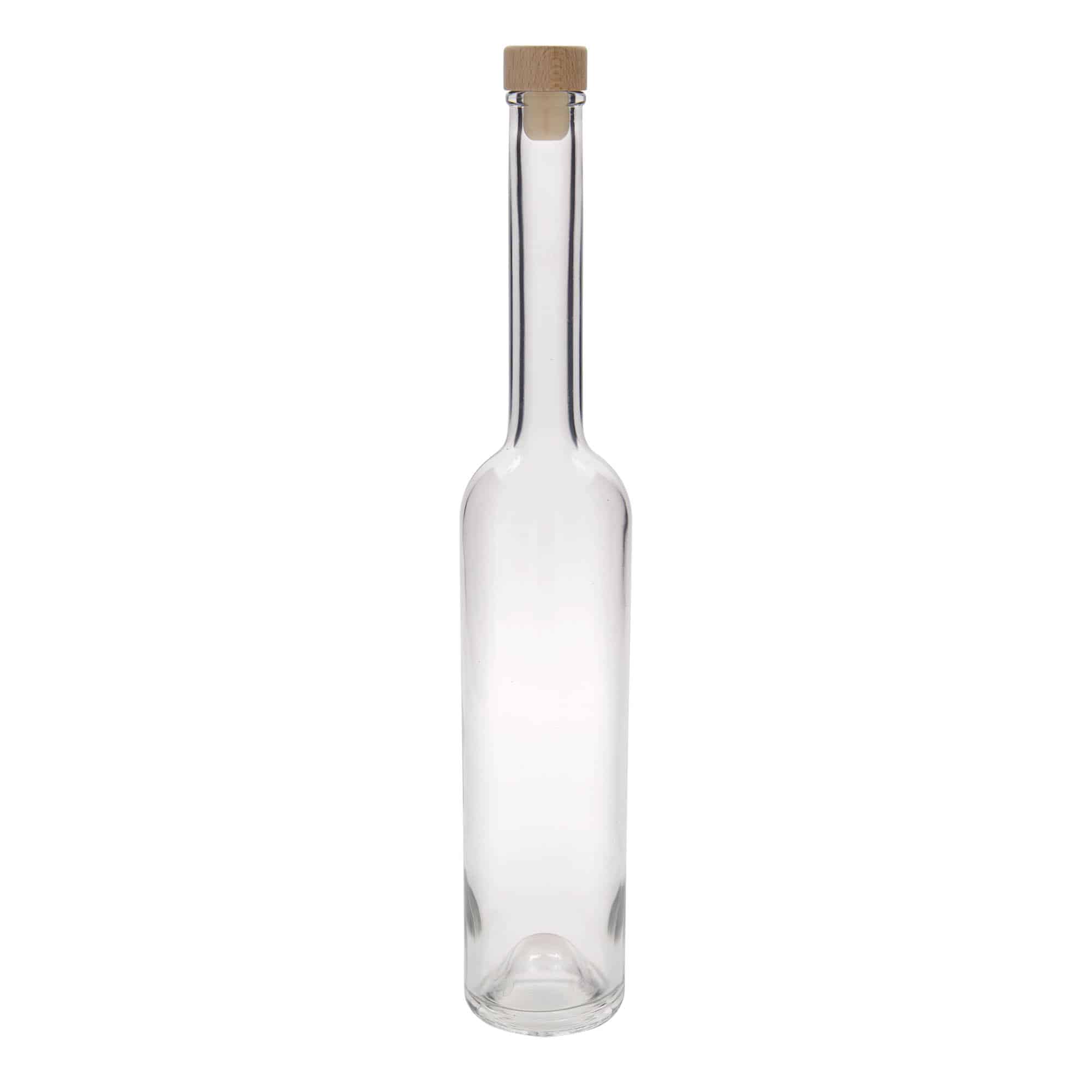 500 ml glasflaska 'Platina', mynning: kork