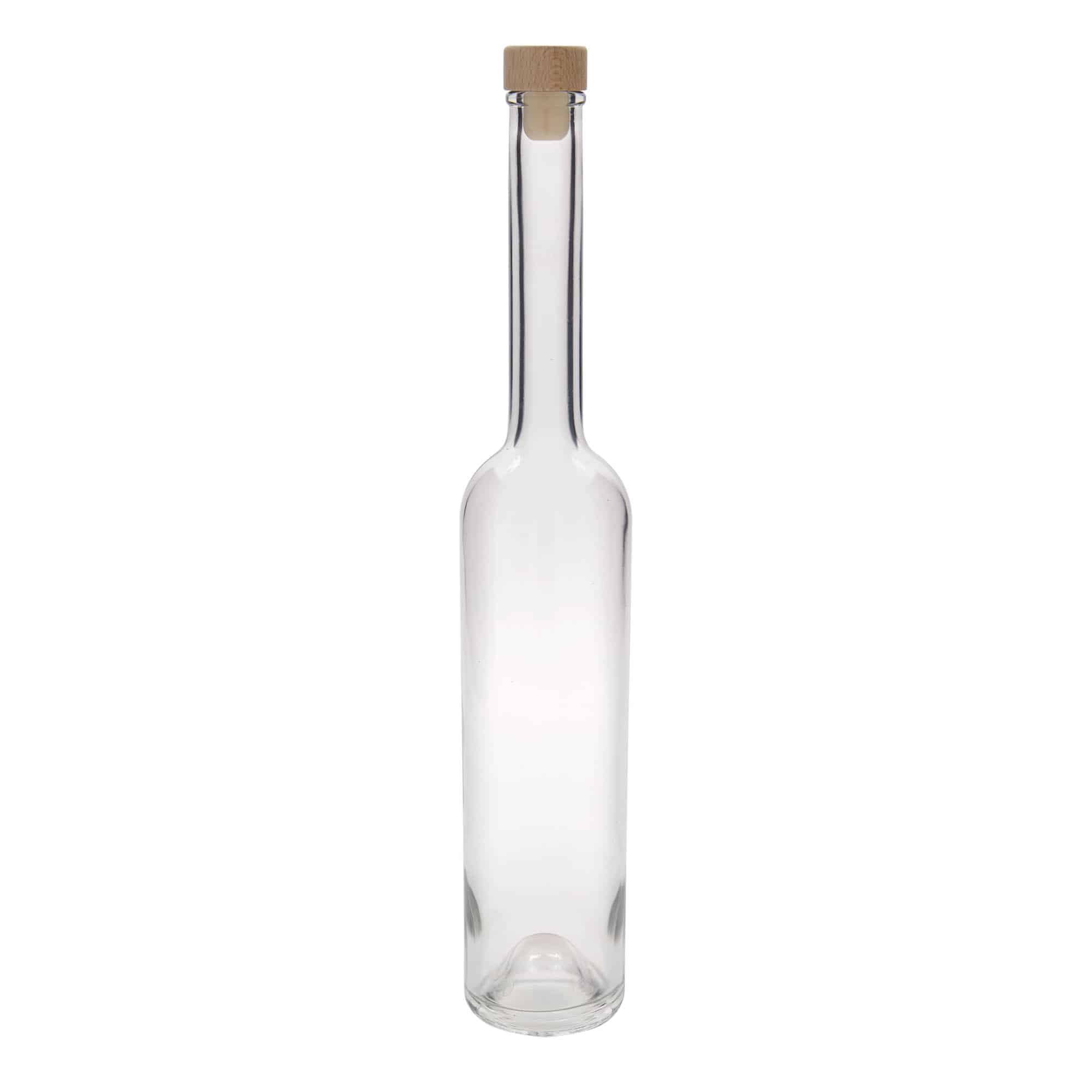 500 ml glasflaska 'Platina', öppning: kork