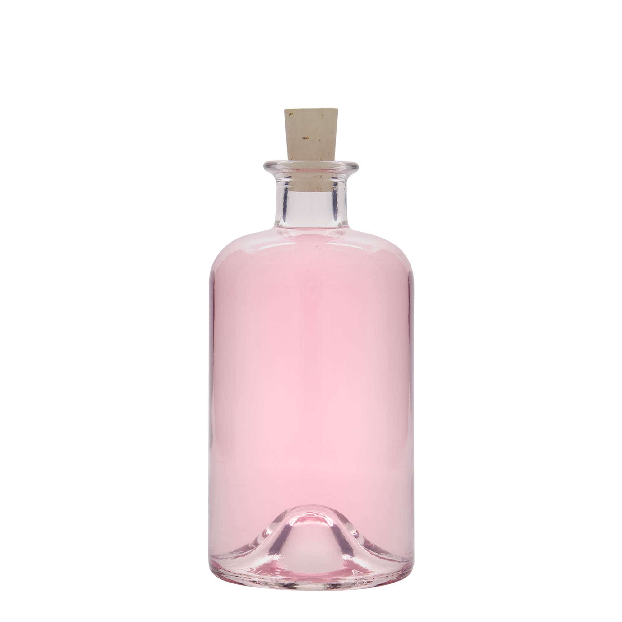 500 ml apoteksglasflaska 'Doktor', mynning: kork