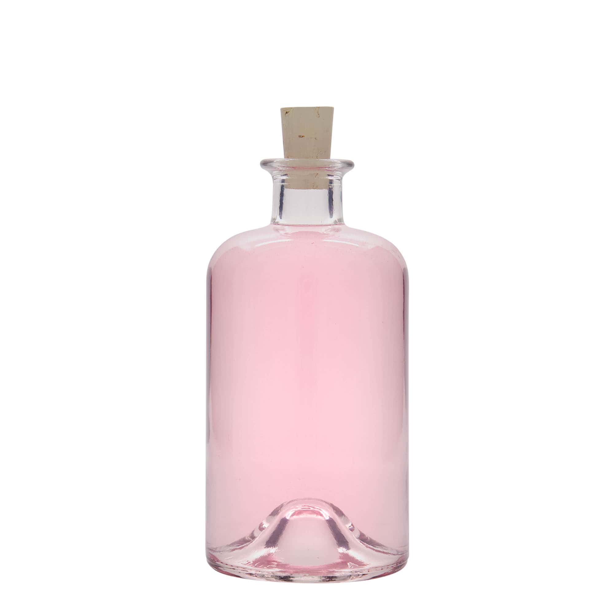 500 ml glasflaska apotekare 'Doktor', öppning: kork