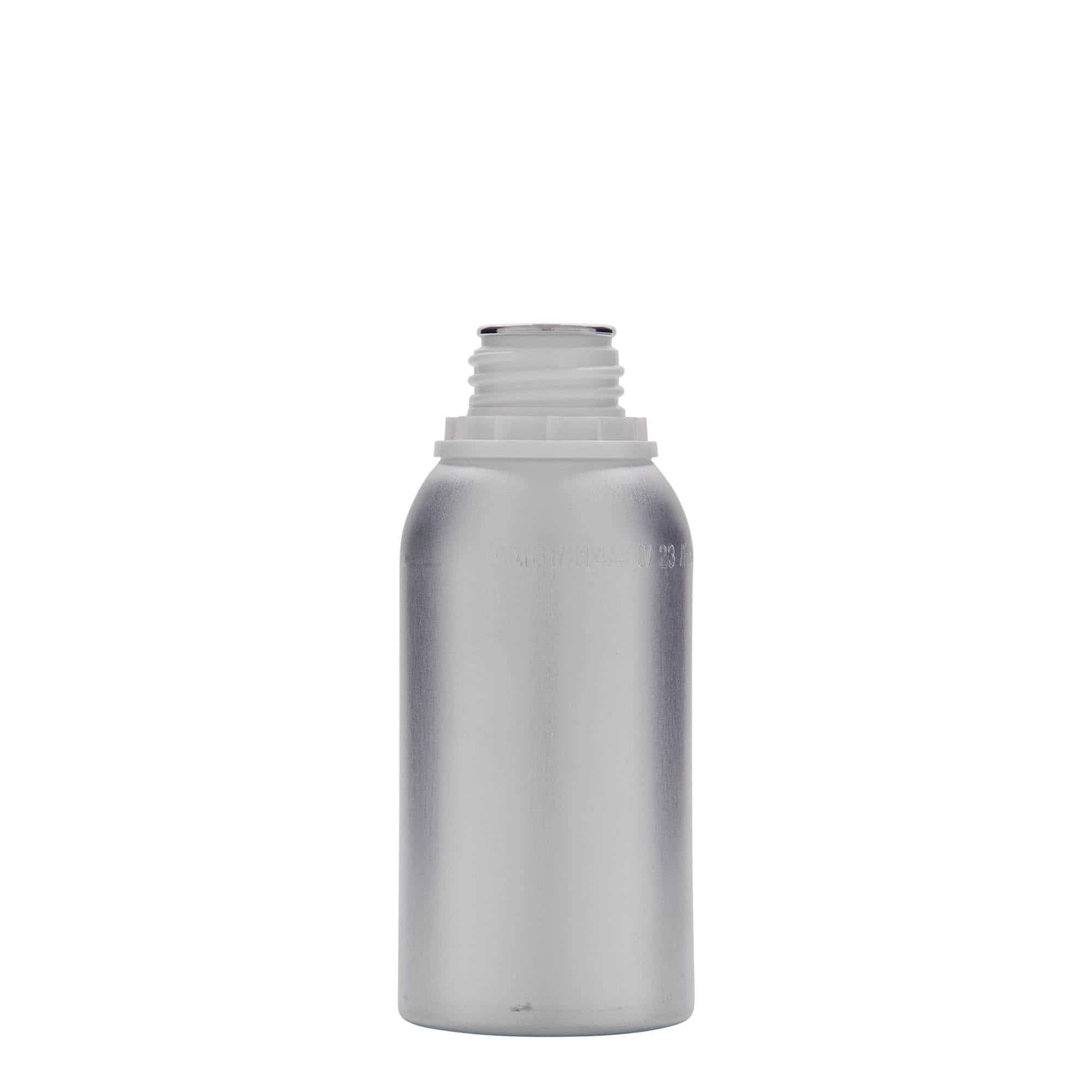 275 ml aluminiumflaska, metall, silver, mynning: DIN 32 275 ml aluminiumflaska, metall, silver, mynning: DIN 32