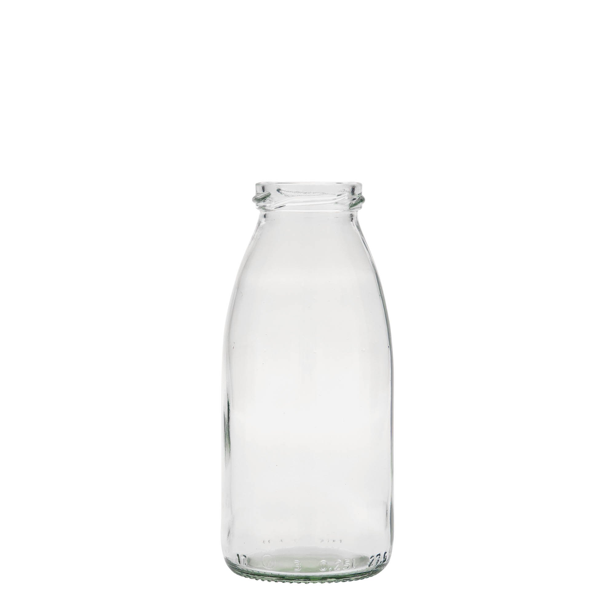 250 ml glasflaska Vroni #, öppning: Twist-Off (TO 43)