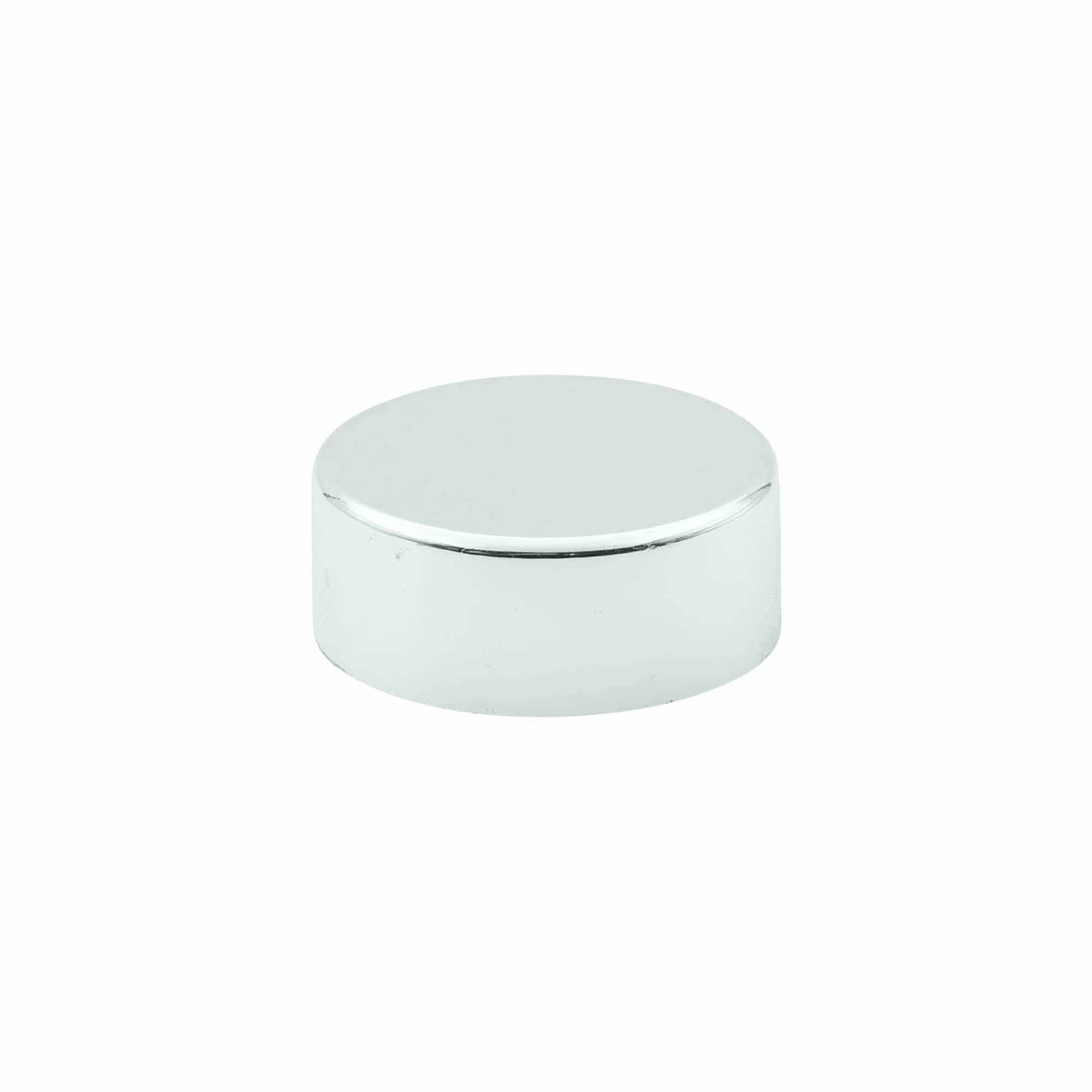 Skruvkapsel, ABS-plast, silver, för mynning: GPI 33/400