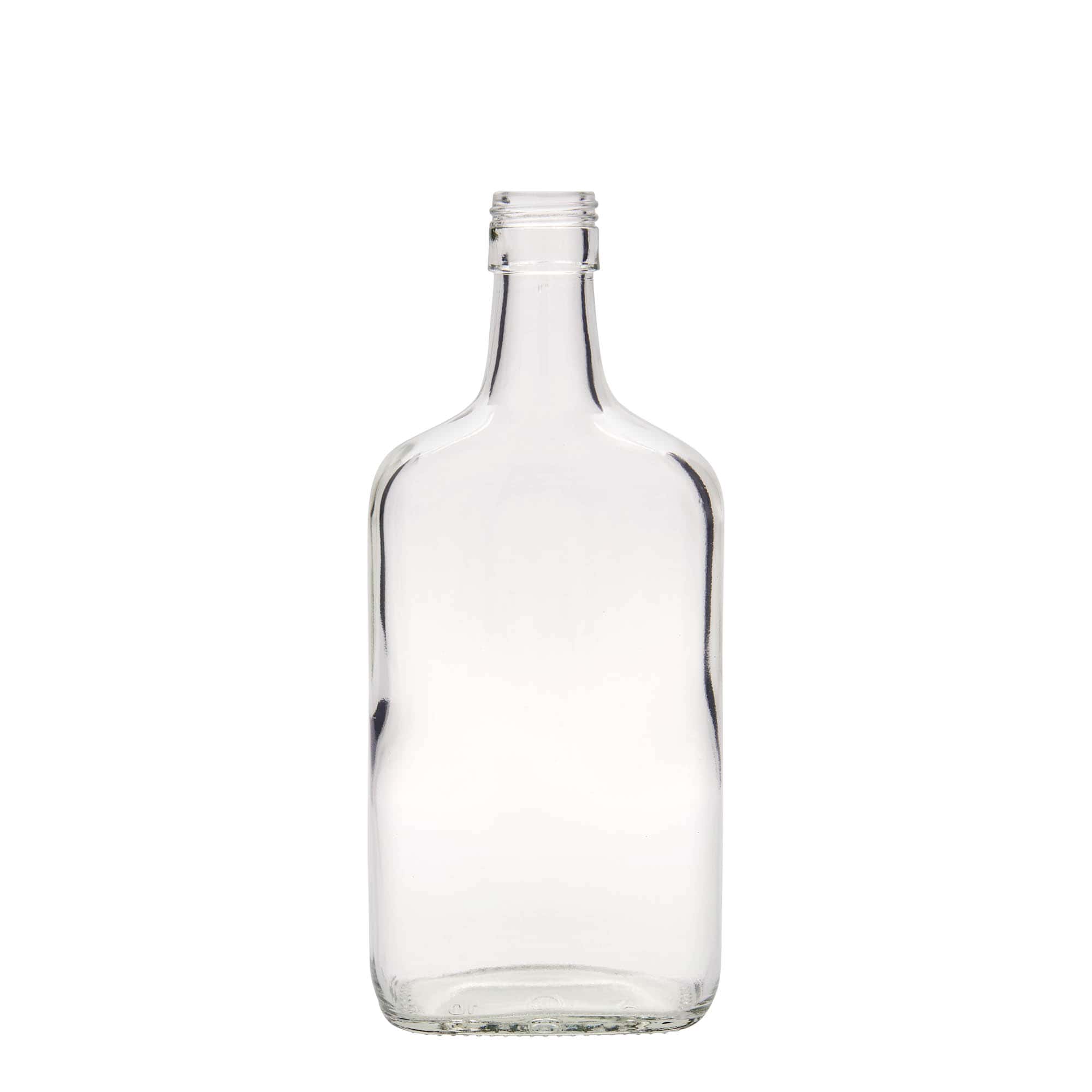 700 ml glasflaska 'Amaretto', rektangulär, öppning: PP 31,5