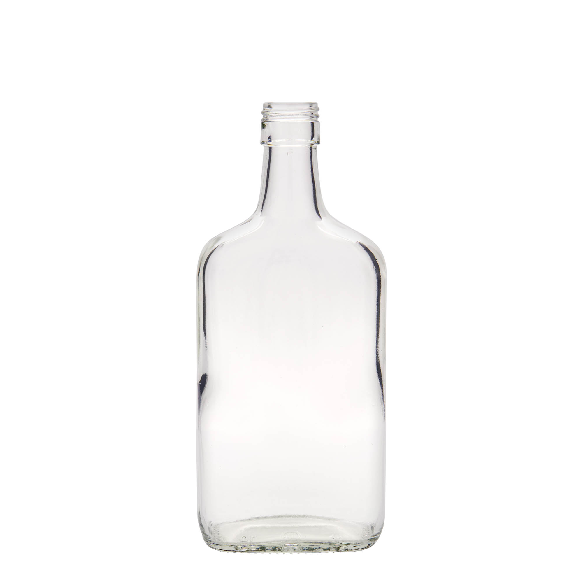 700 ml glasflaska 'Amaretto', rektangulär, öppning: PP 31,5
