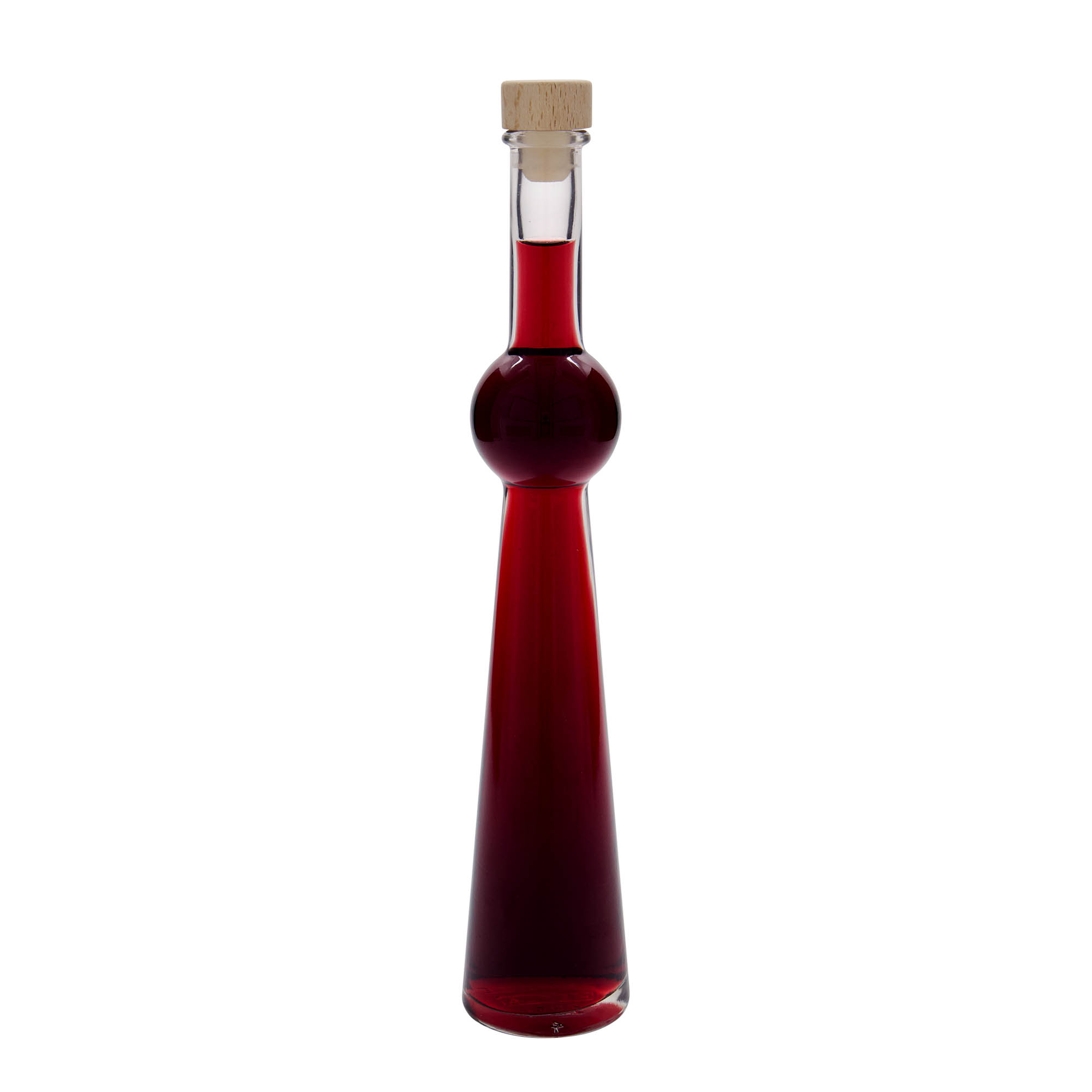 200 ml glasflaska 'Supernova', öppning: kork
